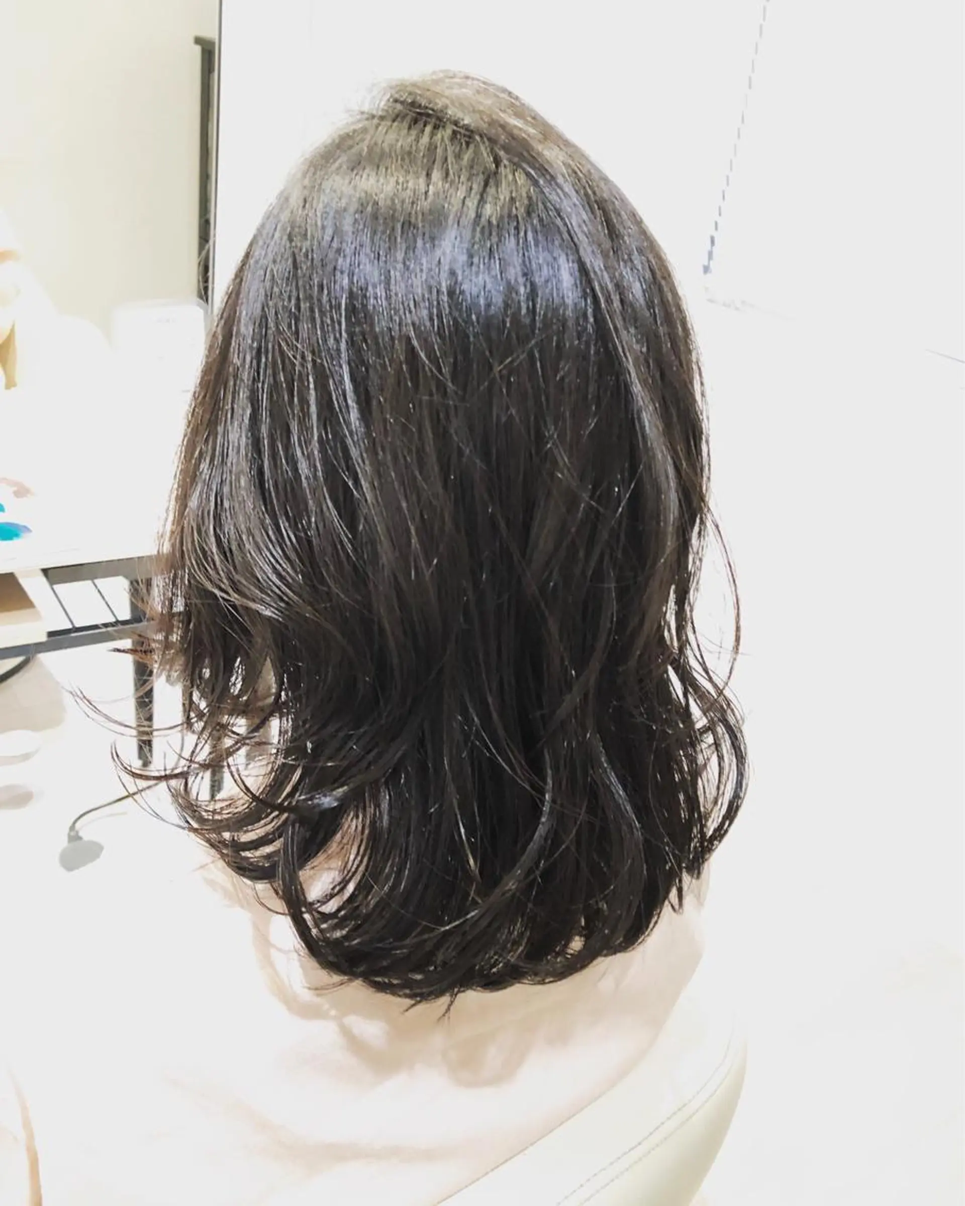 ミディアム カラー 金子 富士のヘアスタイル