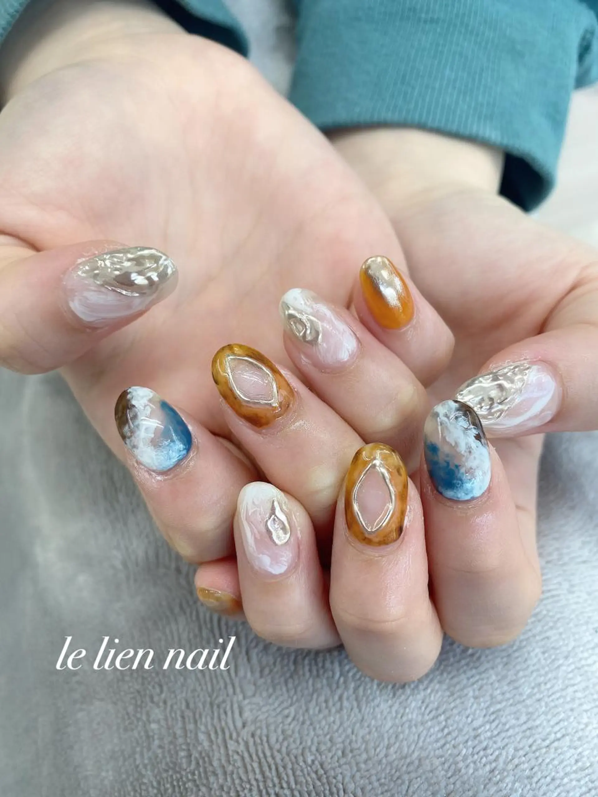 ネイル ニュアンスネイル le lien nailのネイルデザイン