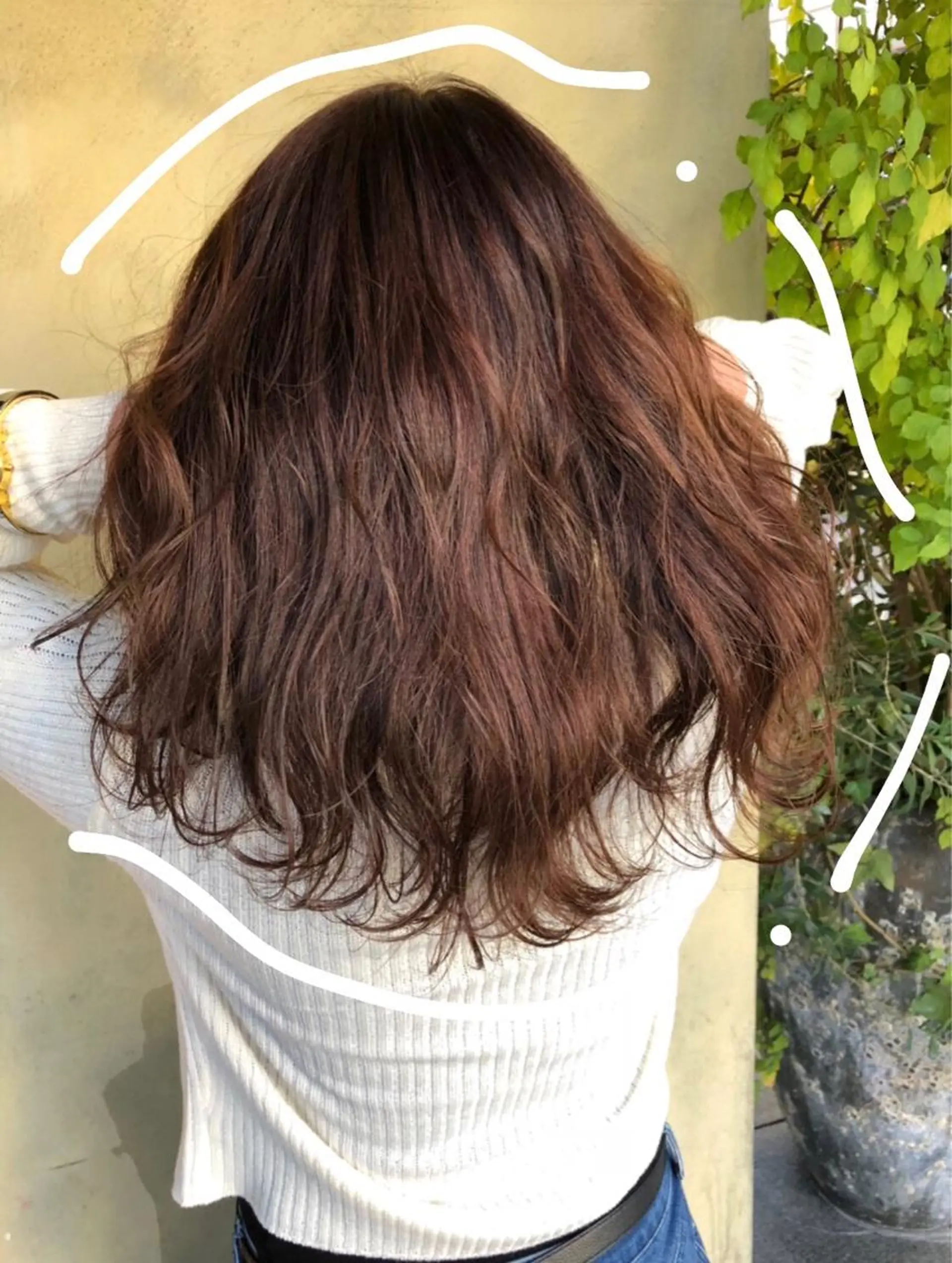 ロング カラー hina☺︎ 髪質改善/ストレートのヘアスタイル