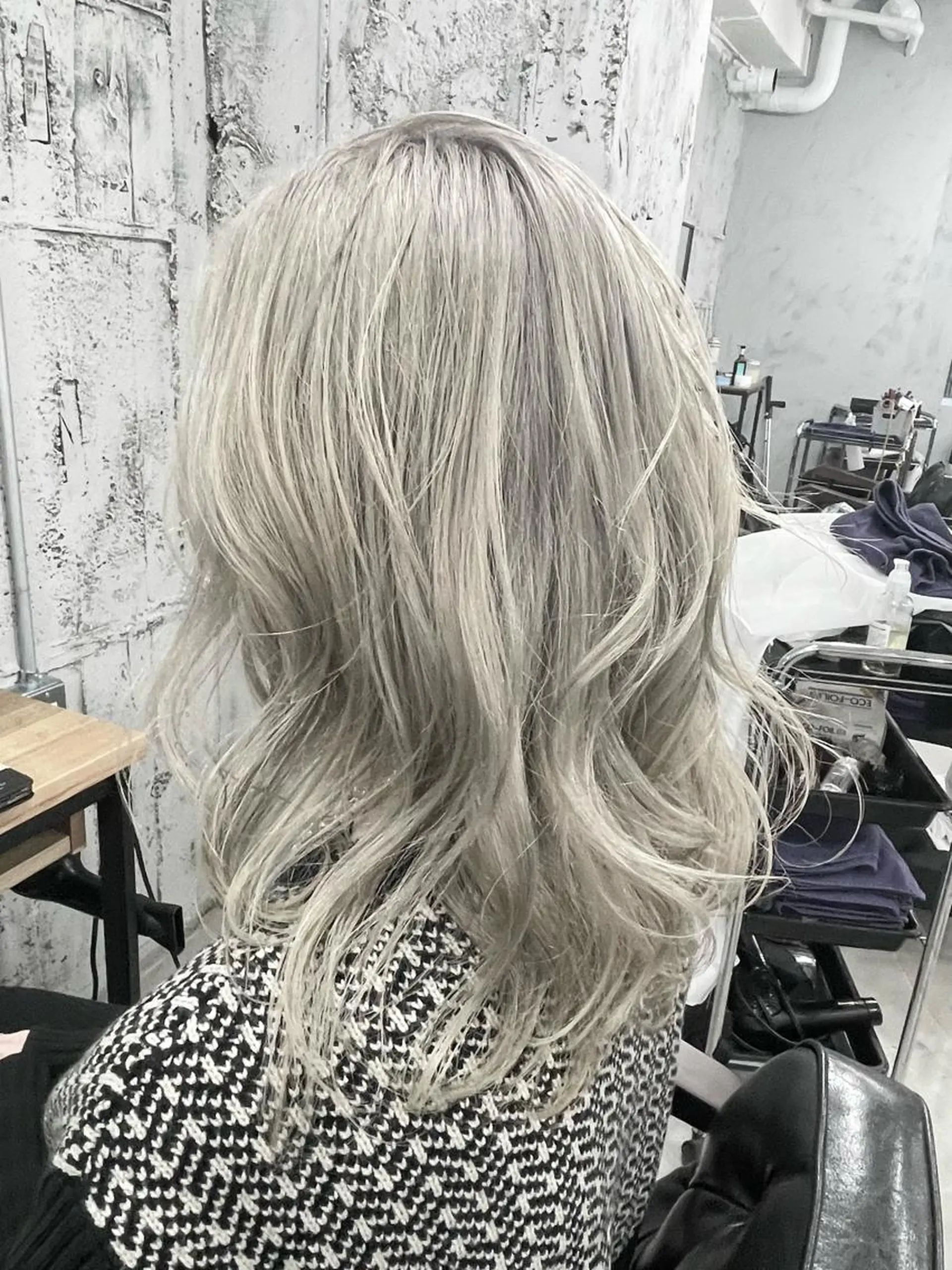 セミロング カット ヘアカラー トリートメント MICO hairのヘアスタイル