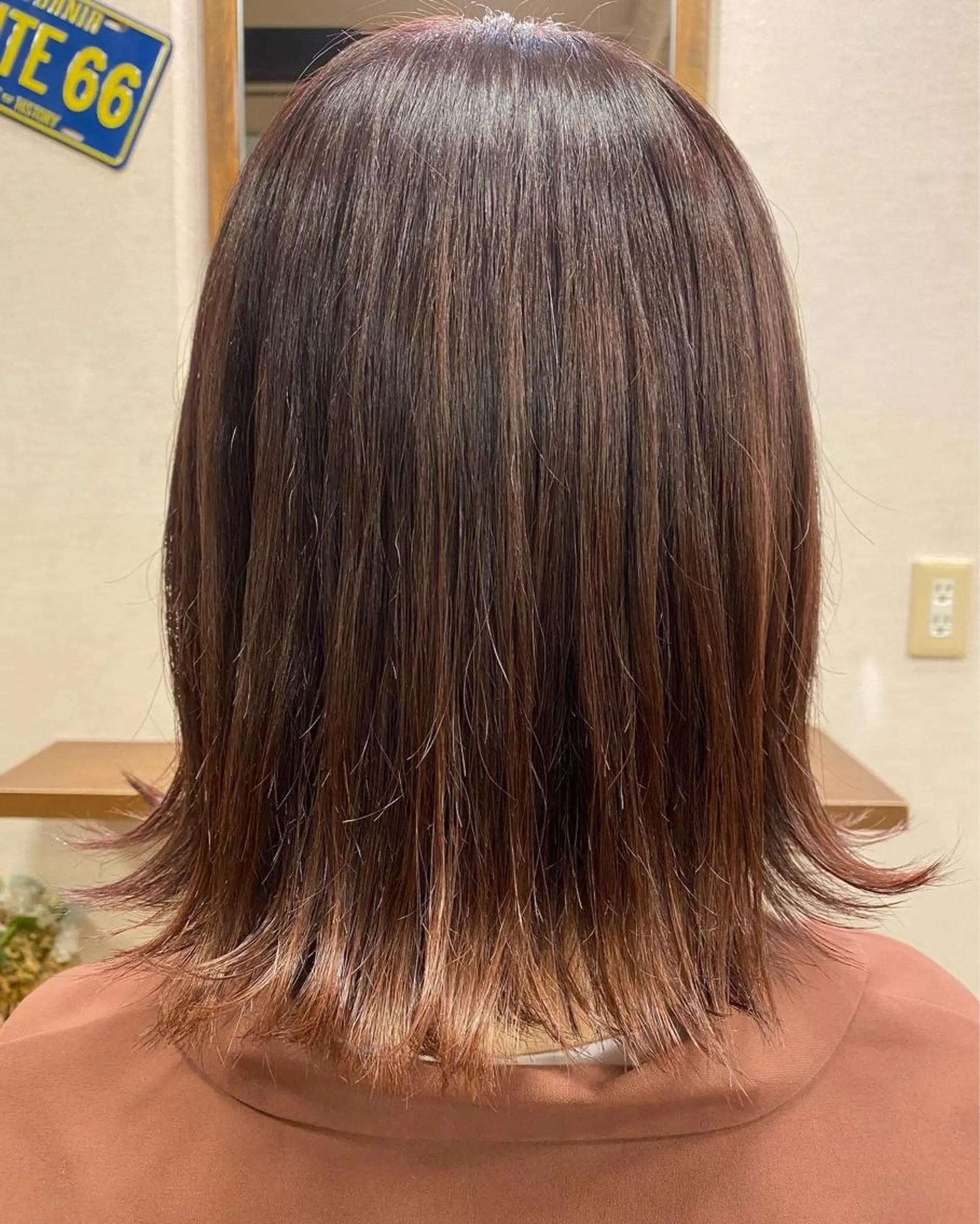 ミディアム カラー liL hair lounge所属・liL  hair サトウリョウタのヘアスタイル