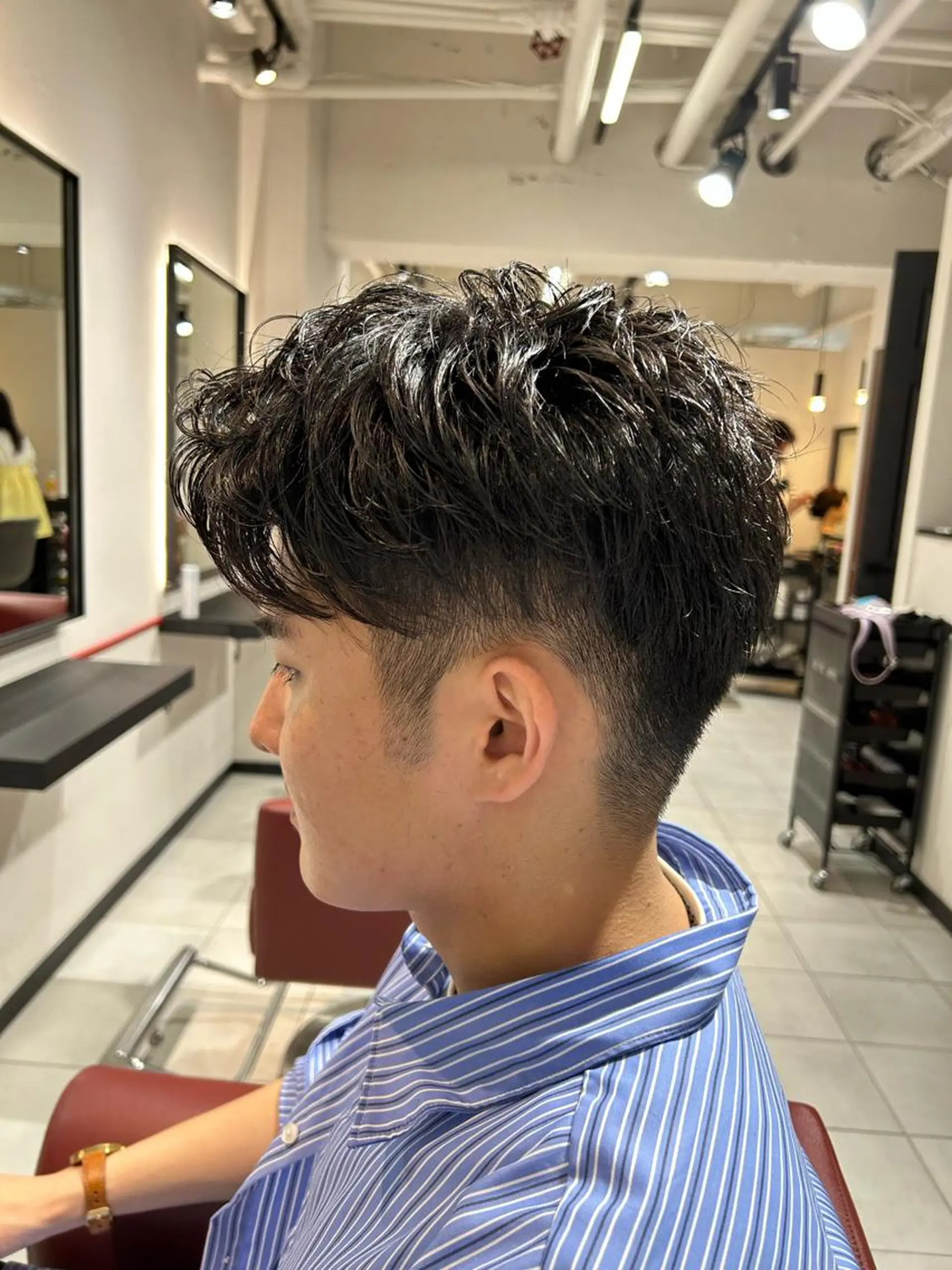 ショート パーマ メンズ メンズパーマ/カラー /須藤 大貴のヘアスタイル