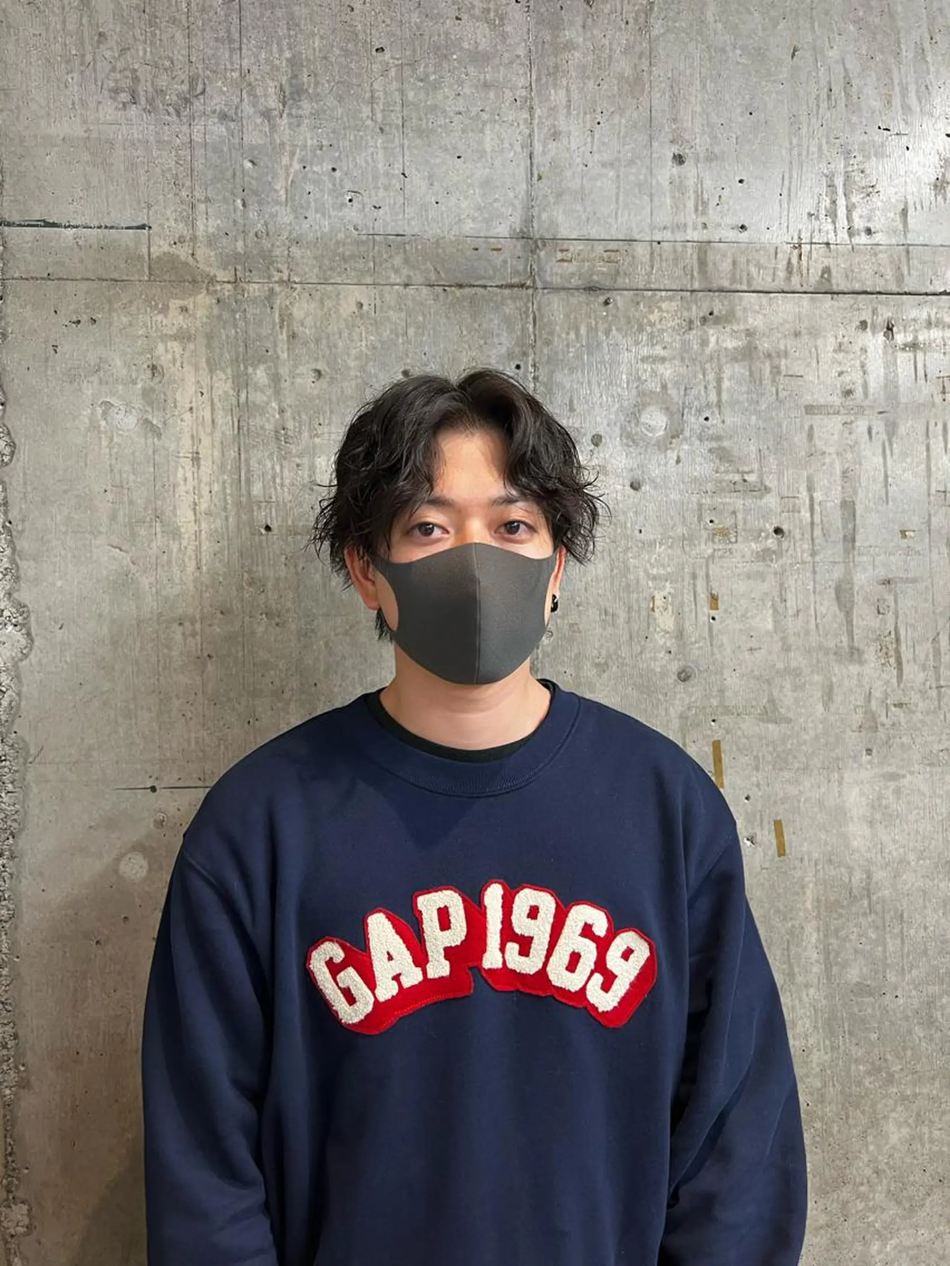 ショート カラー パーマ メンズ メンズパーマ ツイストスパイラルパーマ スパイラルパーマ カット パーマ メンズパーマ /SUNAOのヘアスタイル