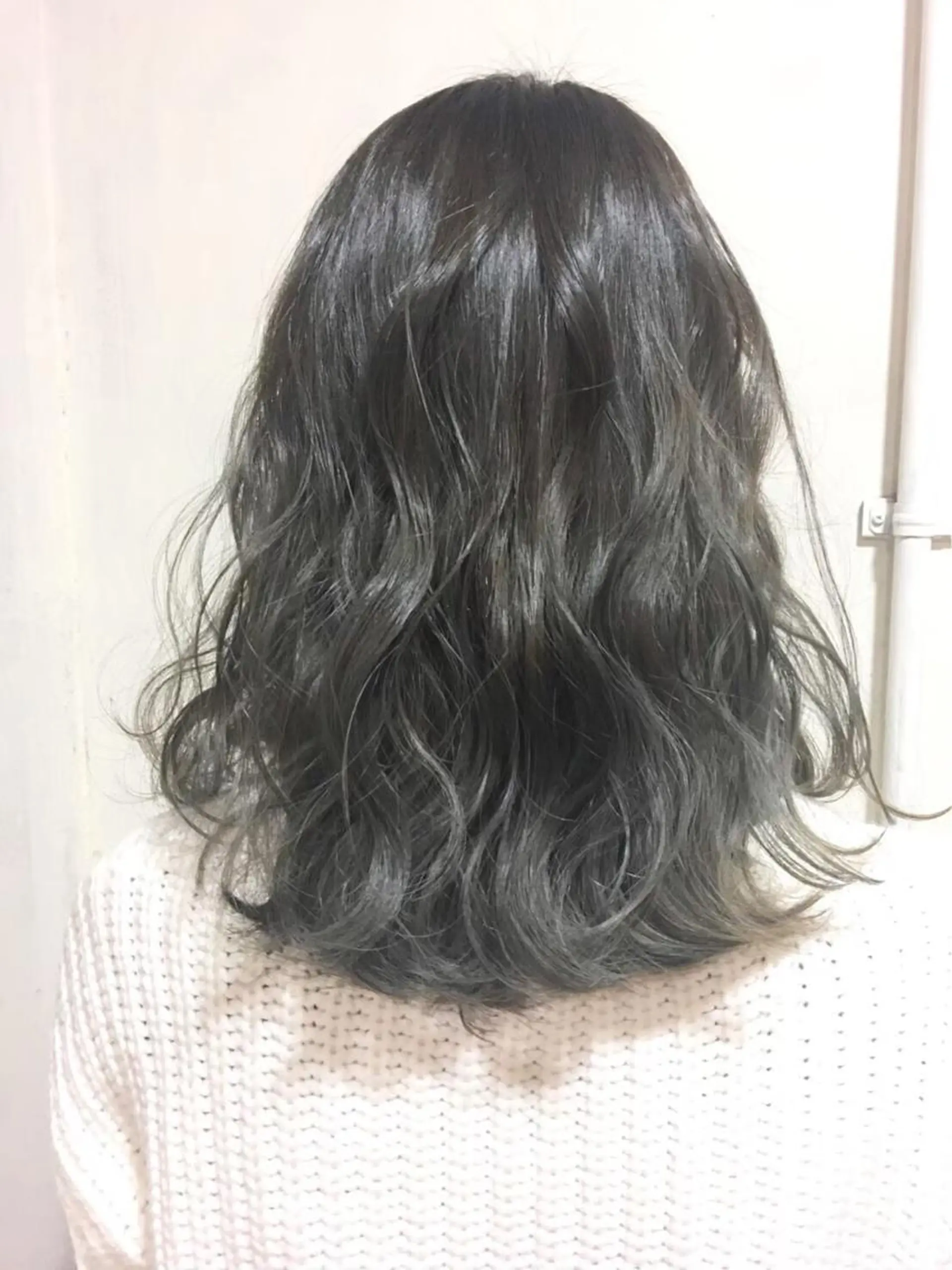 ミディアム カラー ヘアアレンジ 透明感カラー グレージュ ヘアカラー トリートメント ヘアセット 金子 廉のヘアスタイル