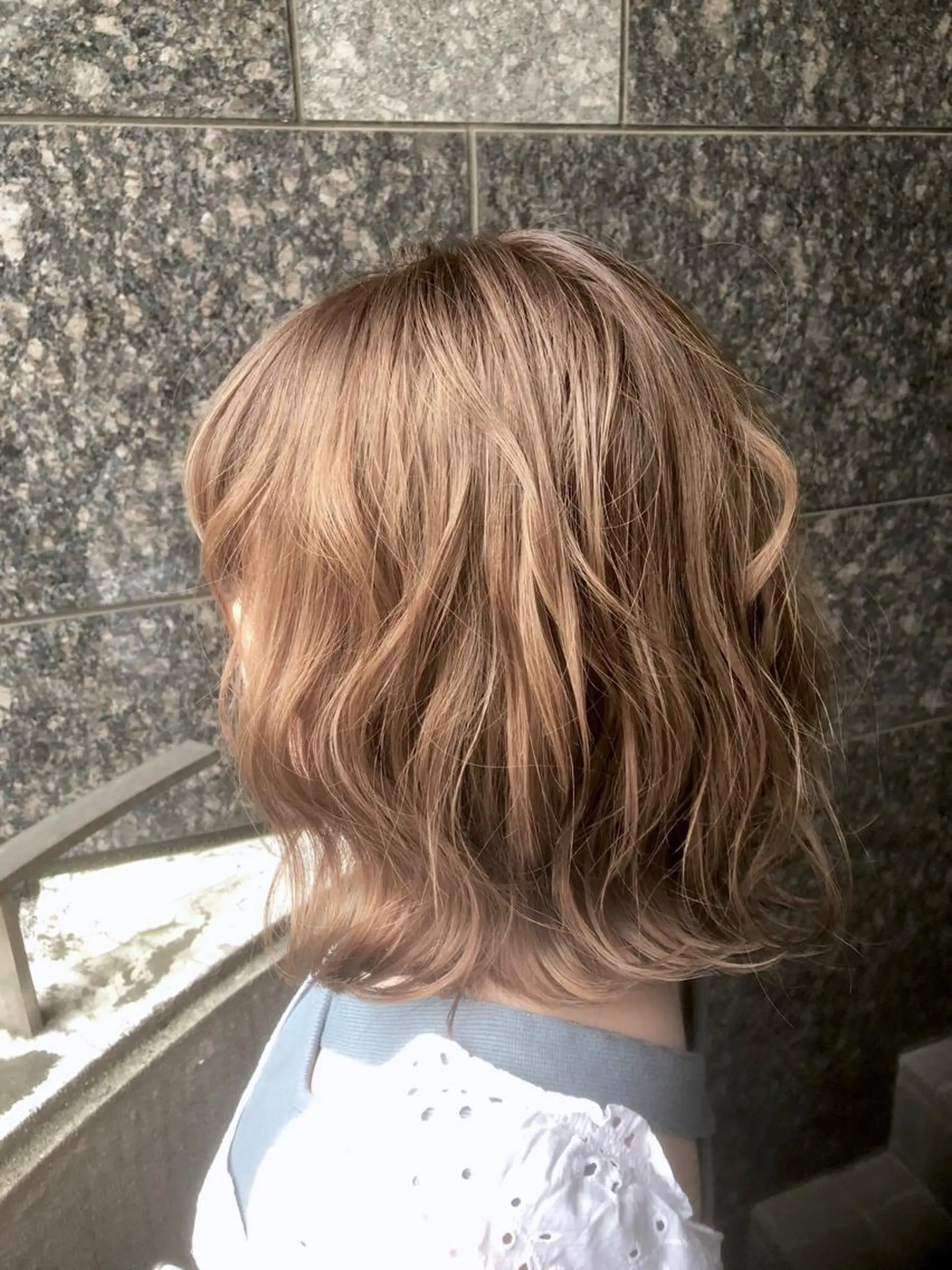 ミディアム カラーアンドケアリタ kitamuuuのヘアスタイル