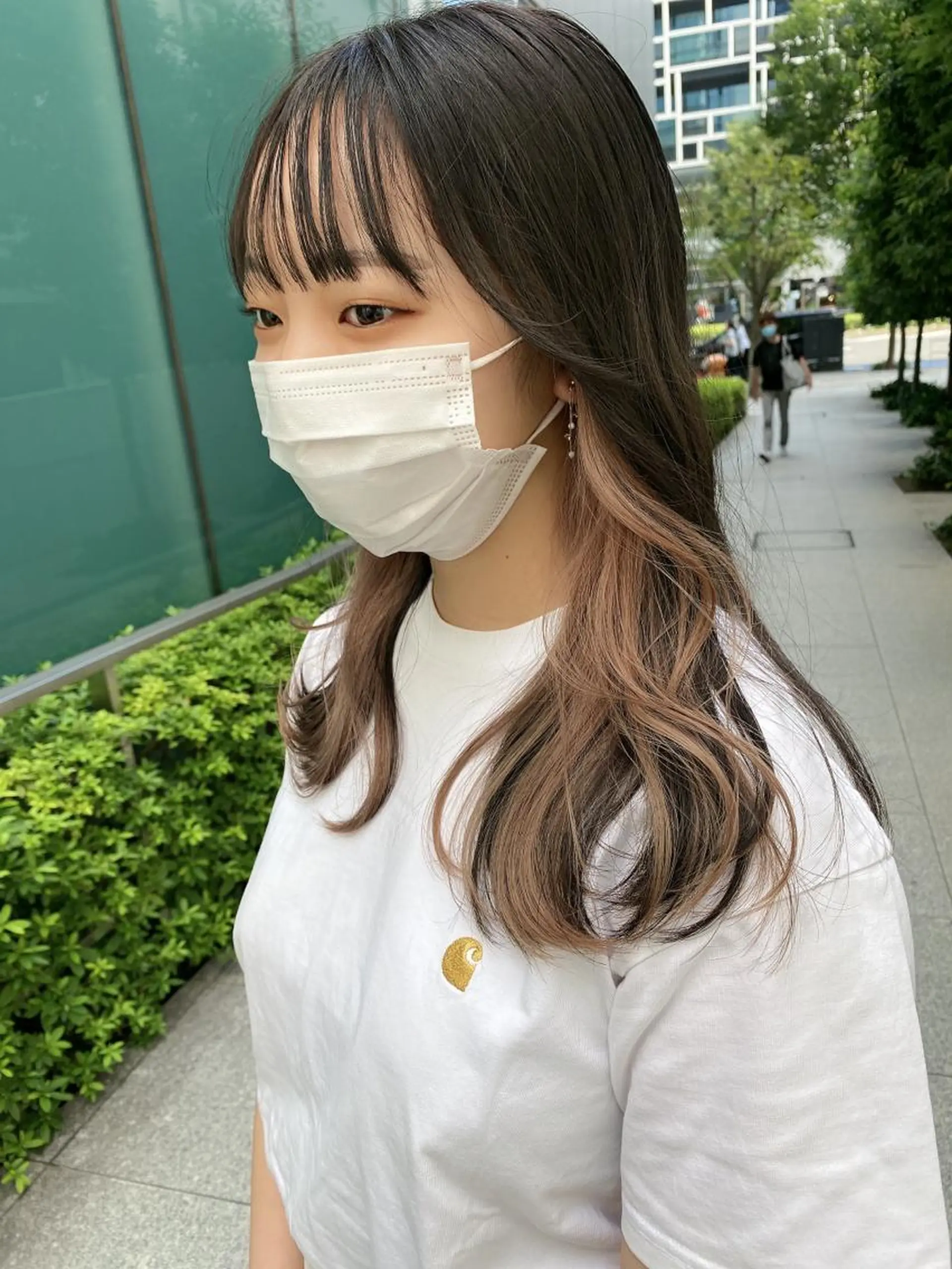 セミロング カラー ヘアアレンジ 【代表】 たき〜のヘアスタイル