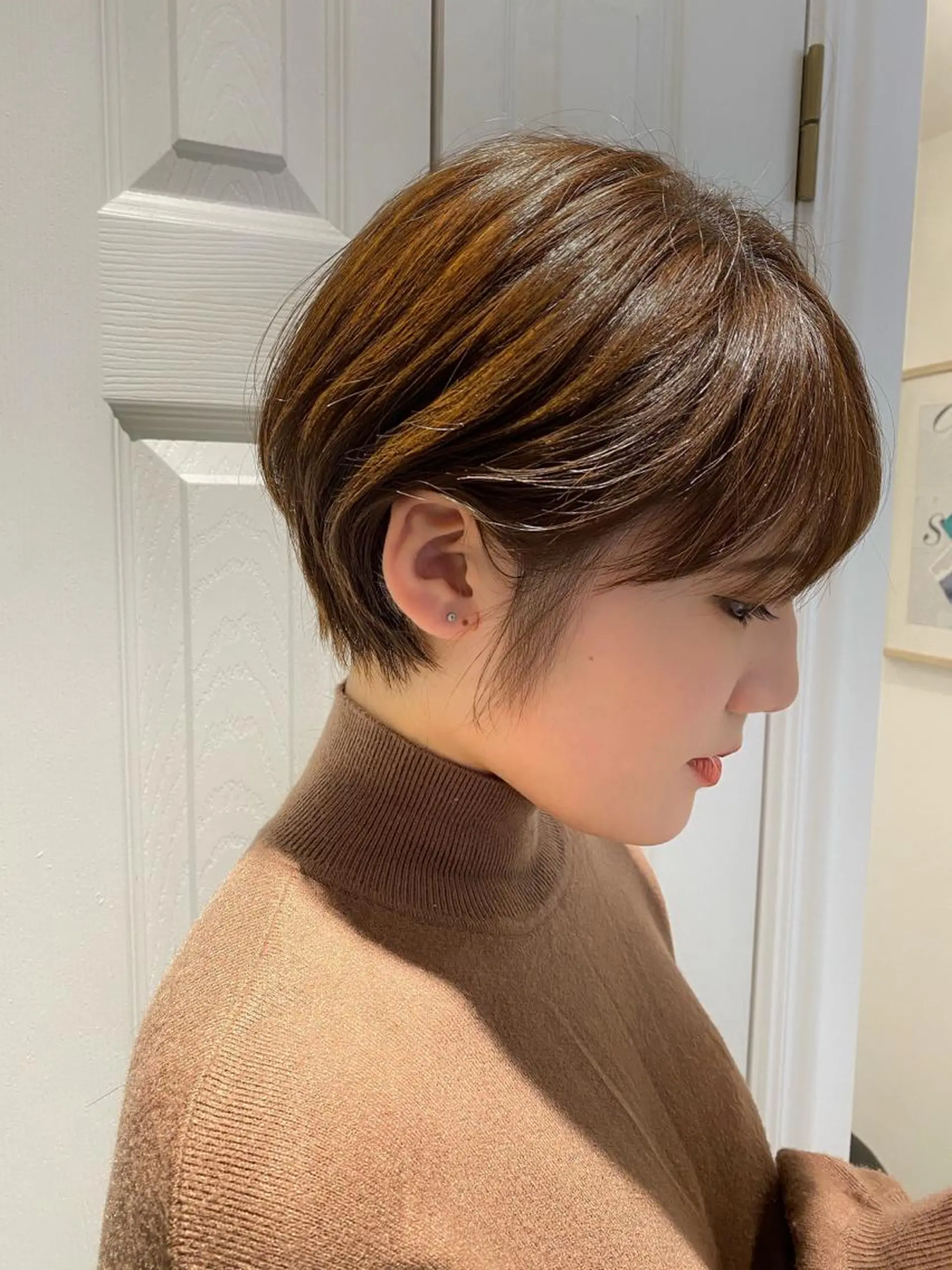 ショート 髪質改善レイヤー/ ボブたんの翔太のヘアスタイル