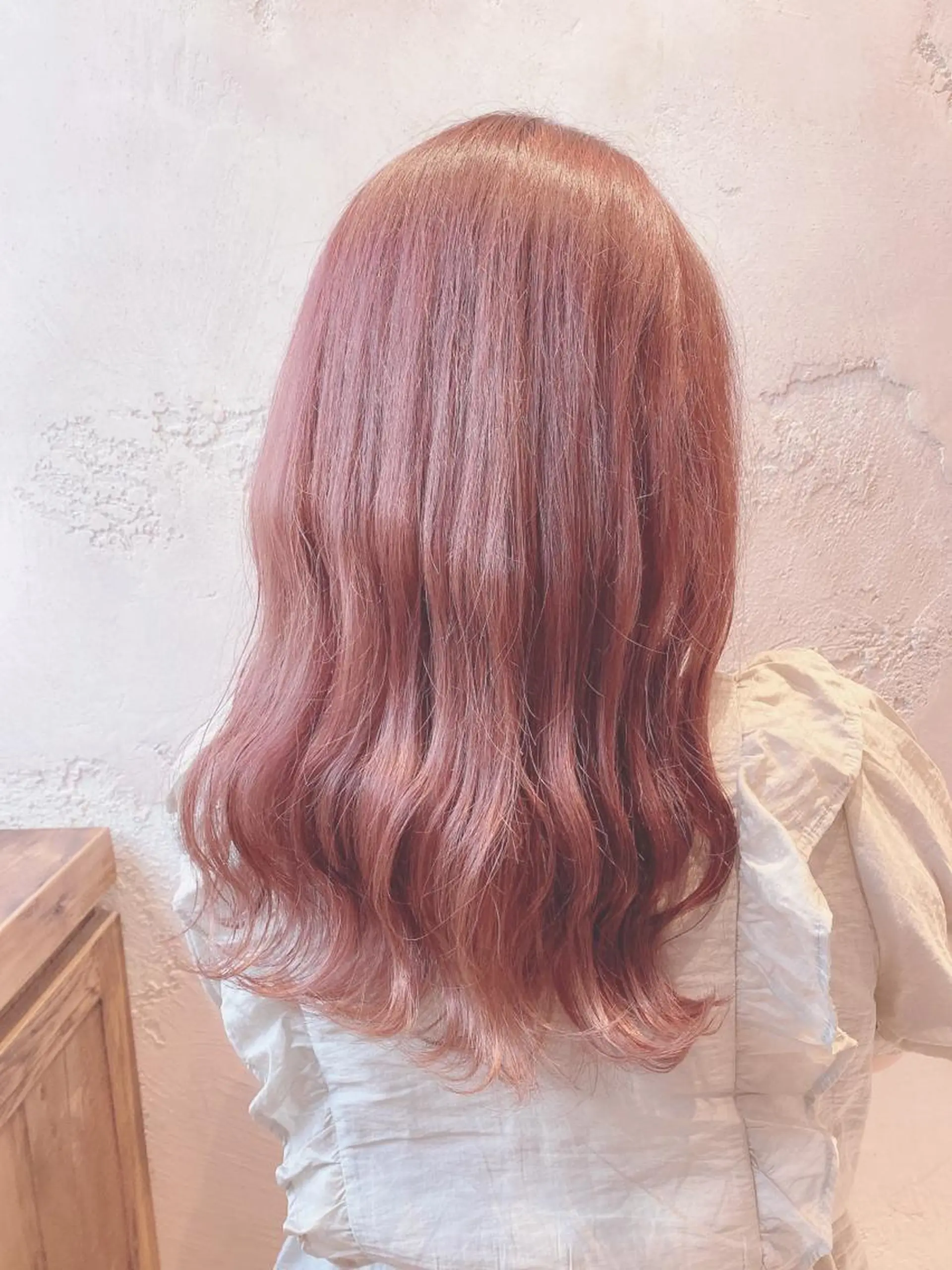 ミディアム 韓国風ヘア✻透明感 カラー✻yukaのヘアスタイル