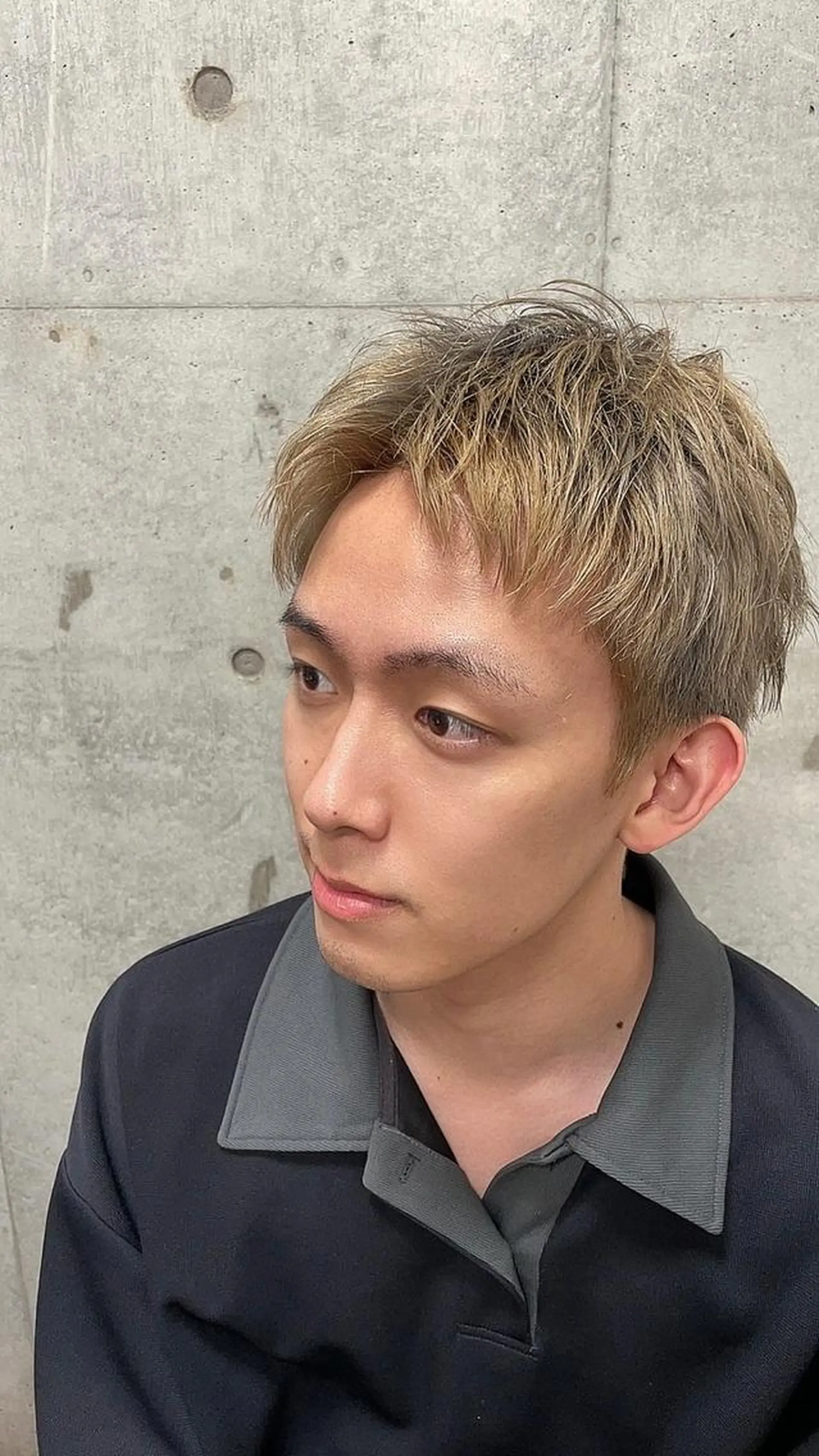 カラー メンズ 鈴木 皆斗のヘアスタイル