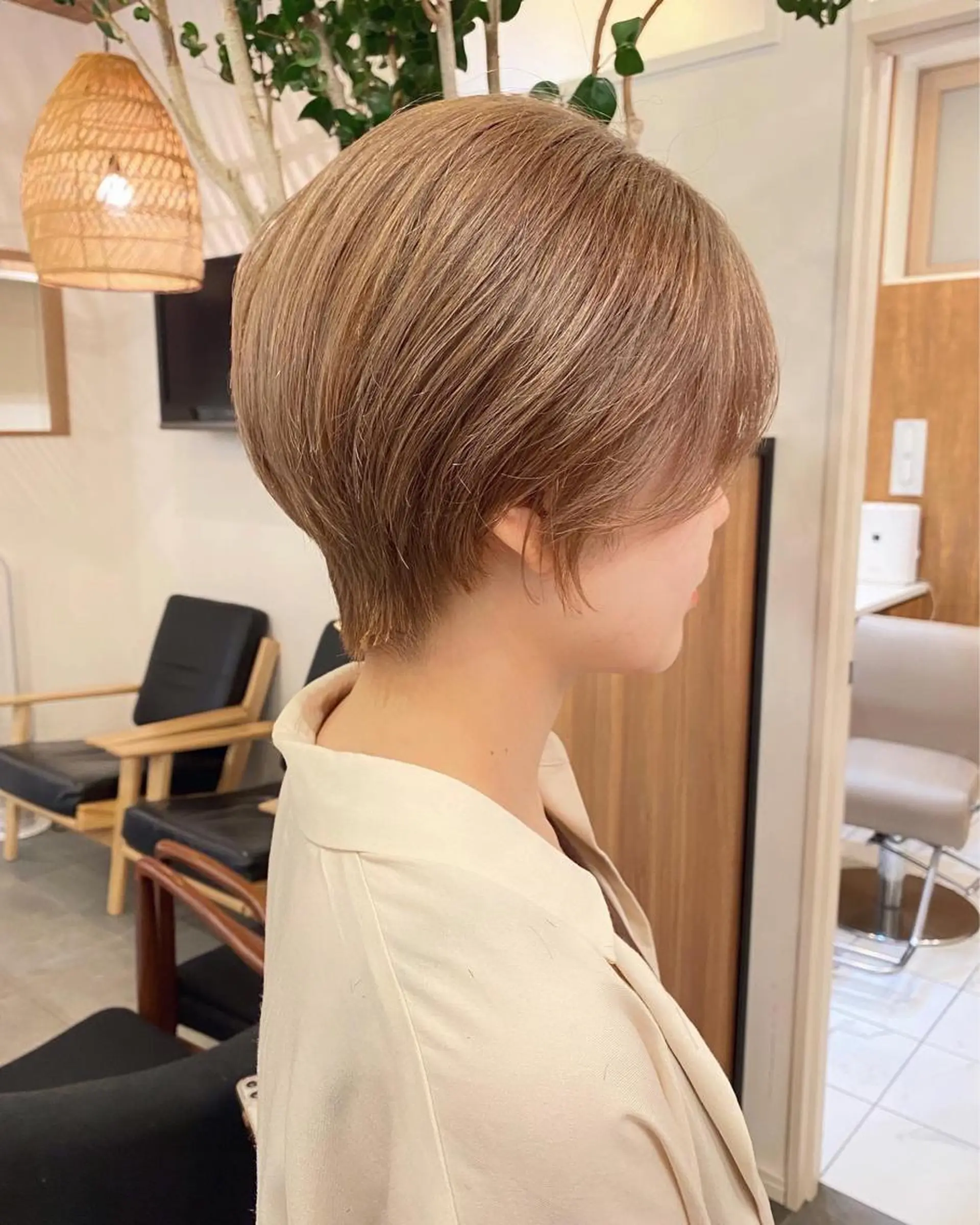 ショート くびれヘア ショートヘア 🍃服部 雅哉🍃銀座◎のヘアスタイル