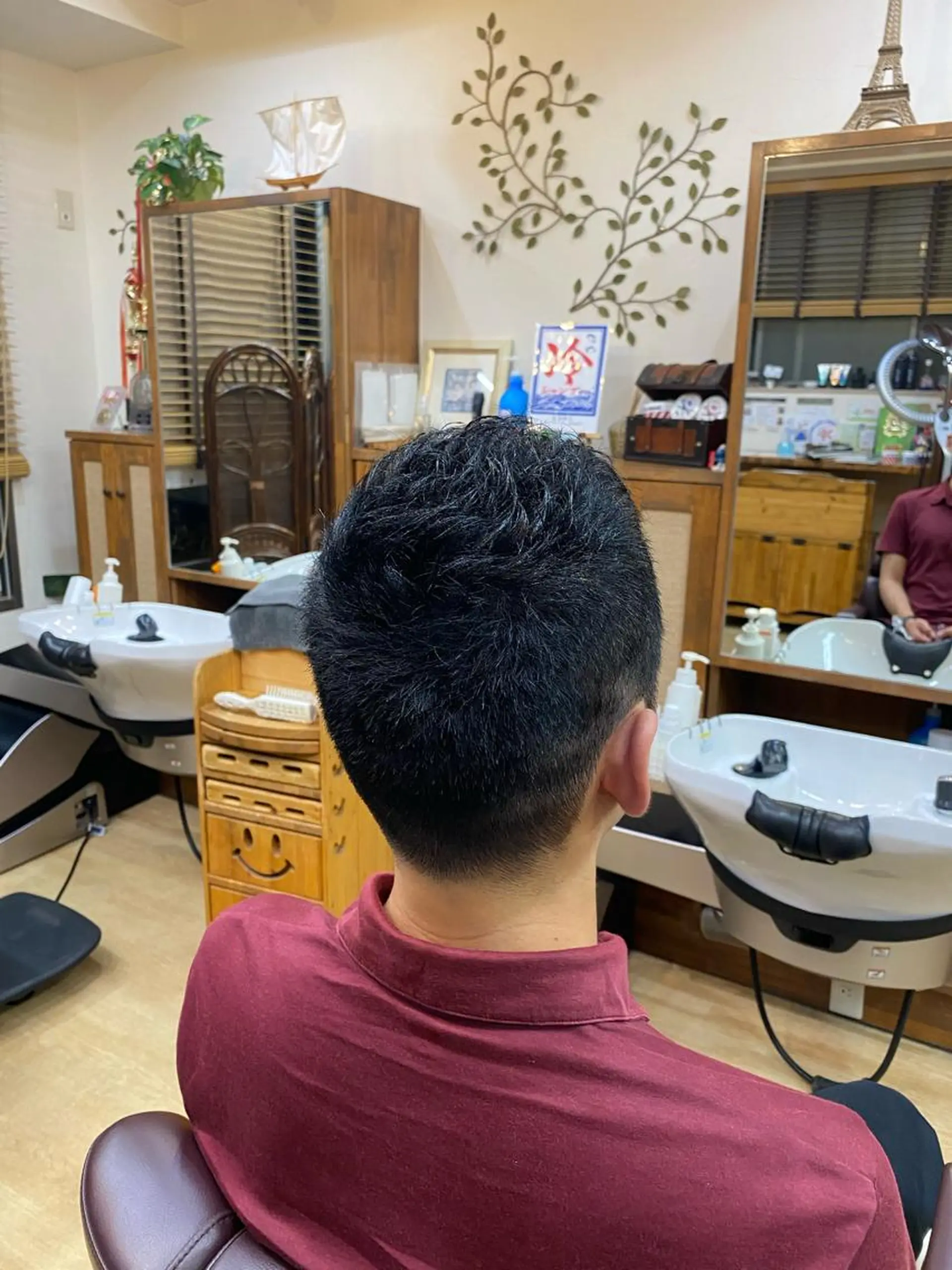 ショート メンズ 浅見 天翔のヘアスタイル