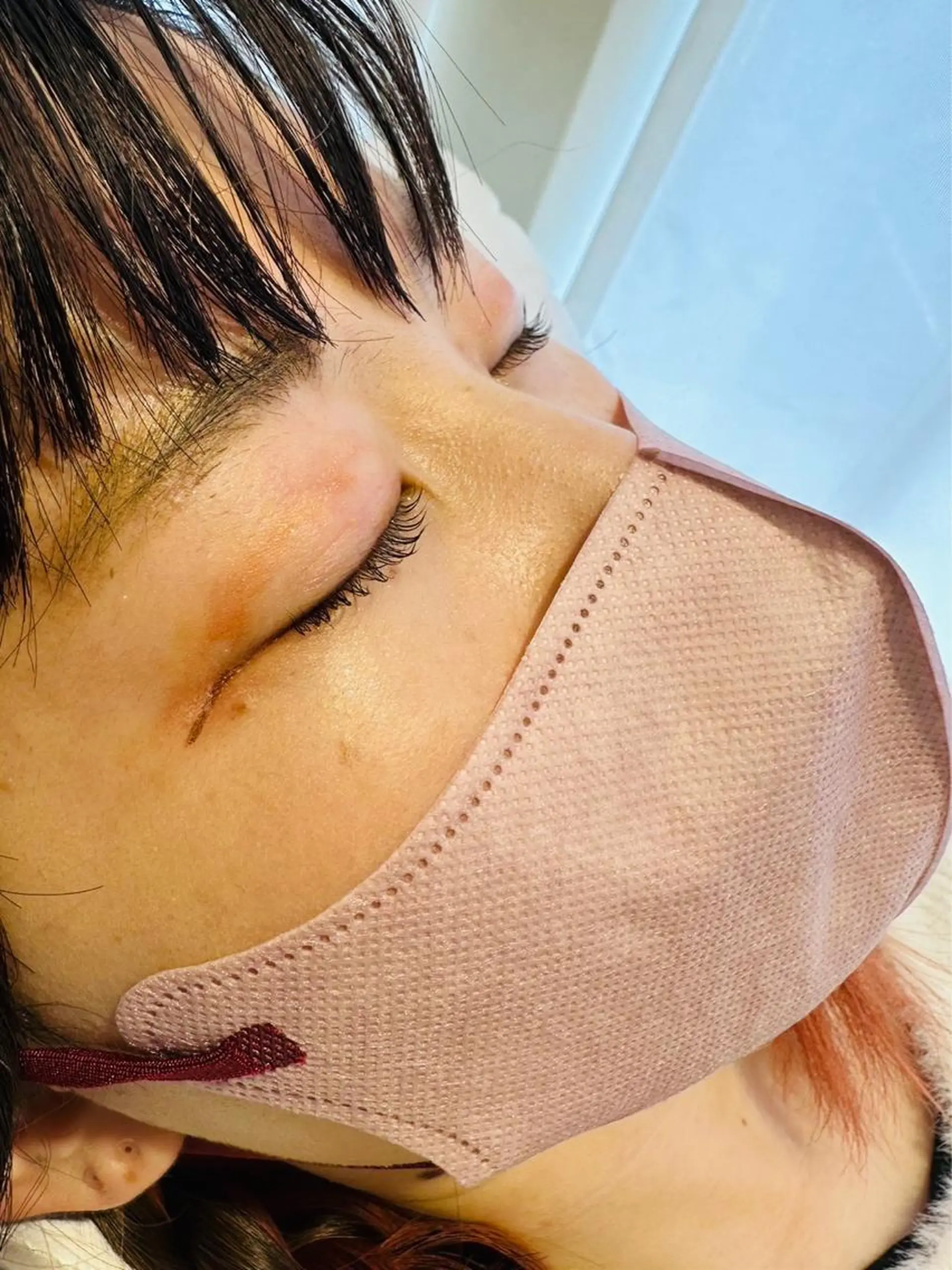 マツエク・マツパ Cカール パリジェンヌラッシュリフト 一重×まつ毛パーマ Colk ☆のマツエク・マツパデザイン