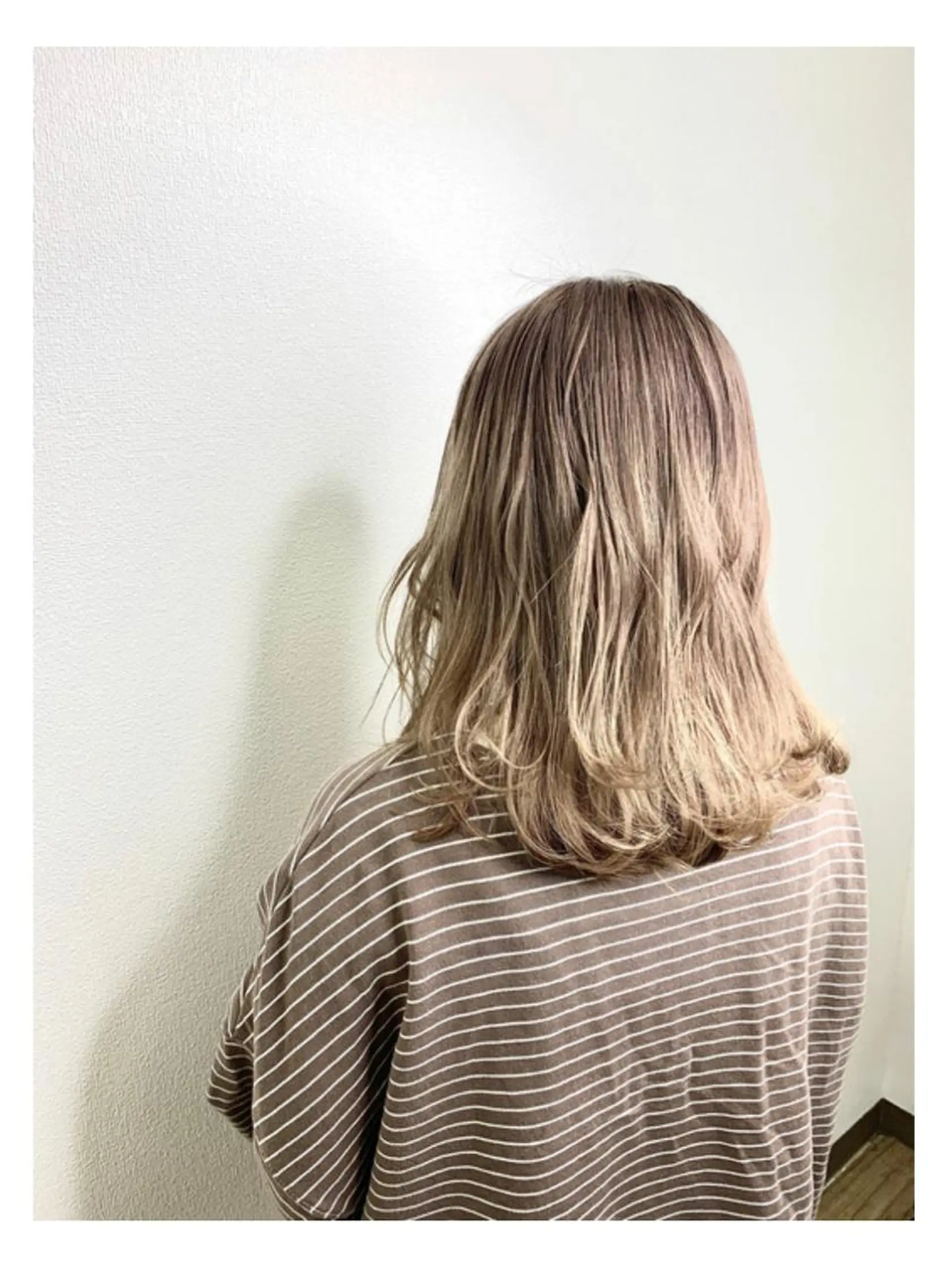 セミロング ヘアカラー トリートメント （ayame） minoruのヘアスタイル