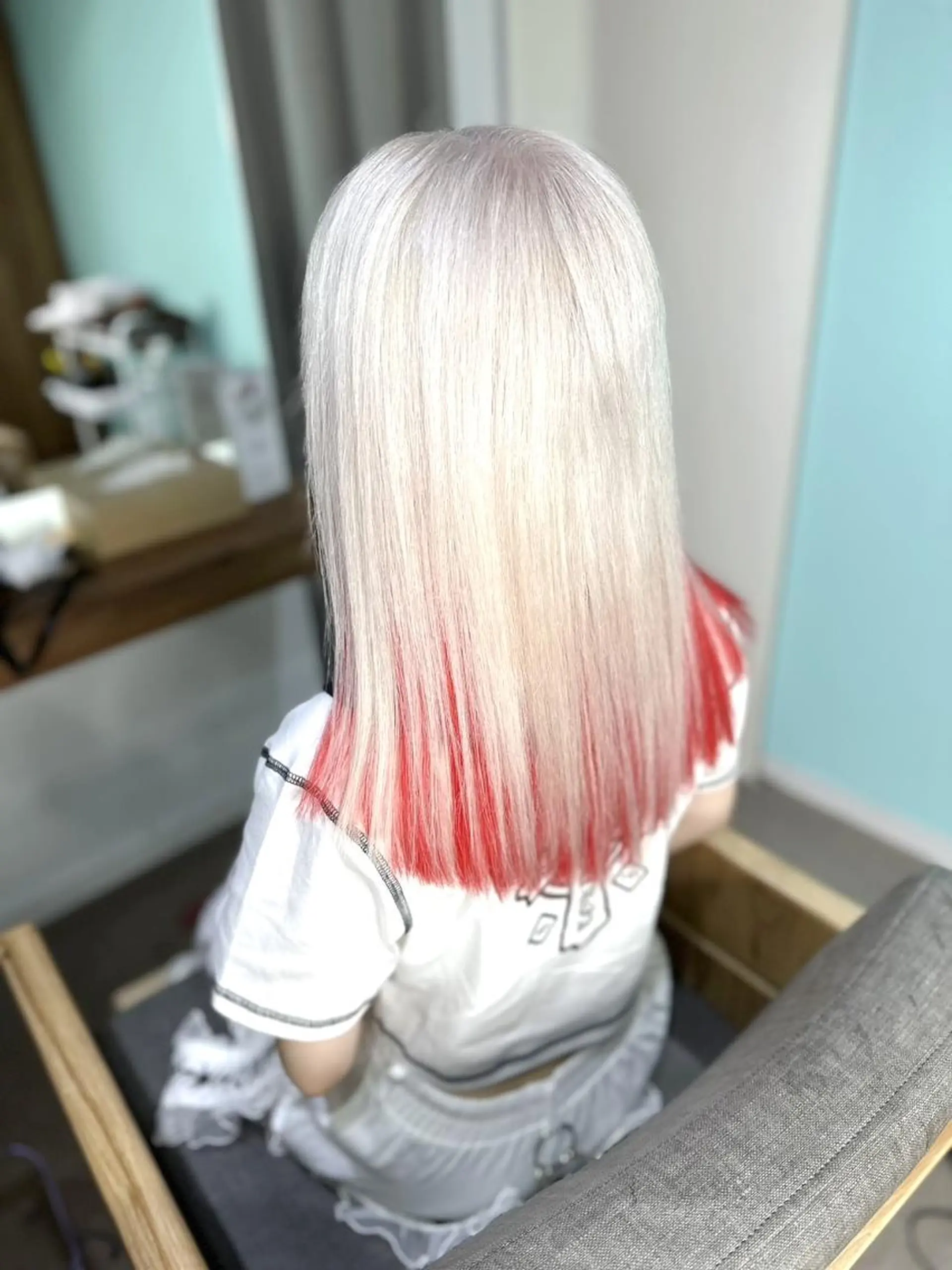 セミロング カラー パーマ ヘアアレンジ メンズ キッズ 深夜美容師yuu✂️ 夜23時まで●🌃のヘアスタイル