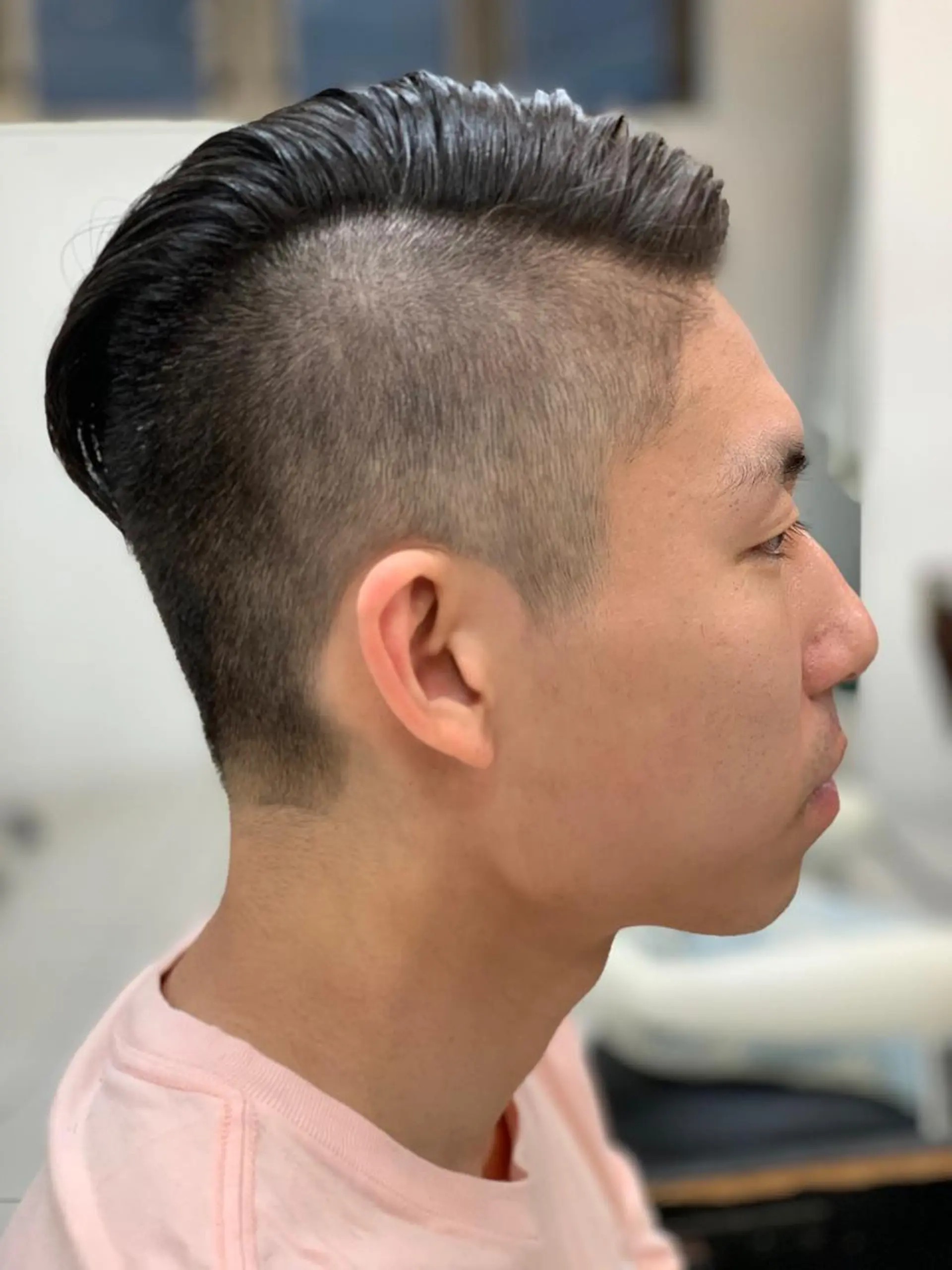 ショート メンズ 刈り上げ 平本 雄馬のヘアスタイル