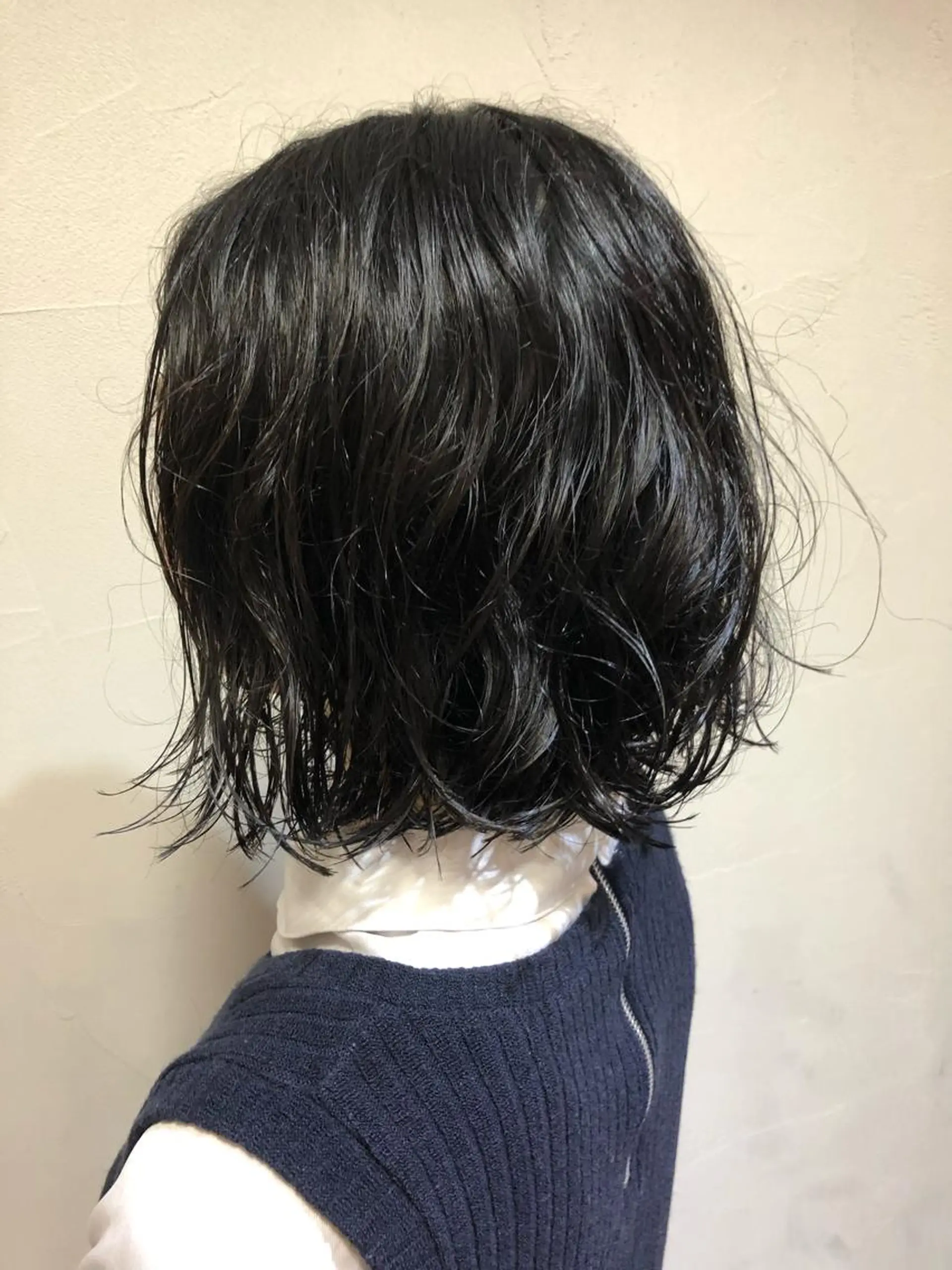 ショート パーマ ボブ カット パーマ 千葉 郁也のヘアスタイル