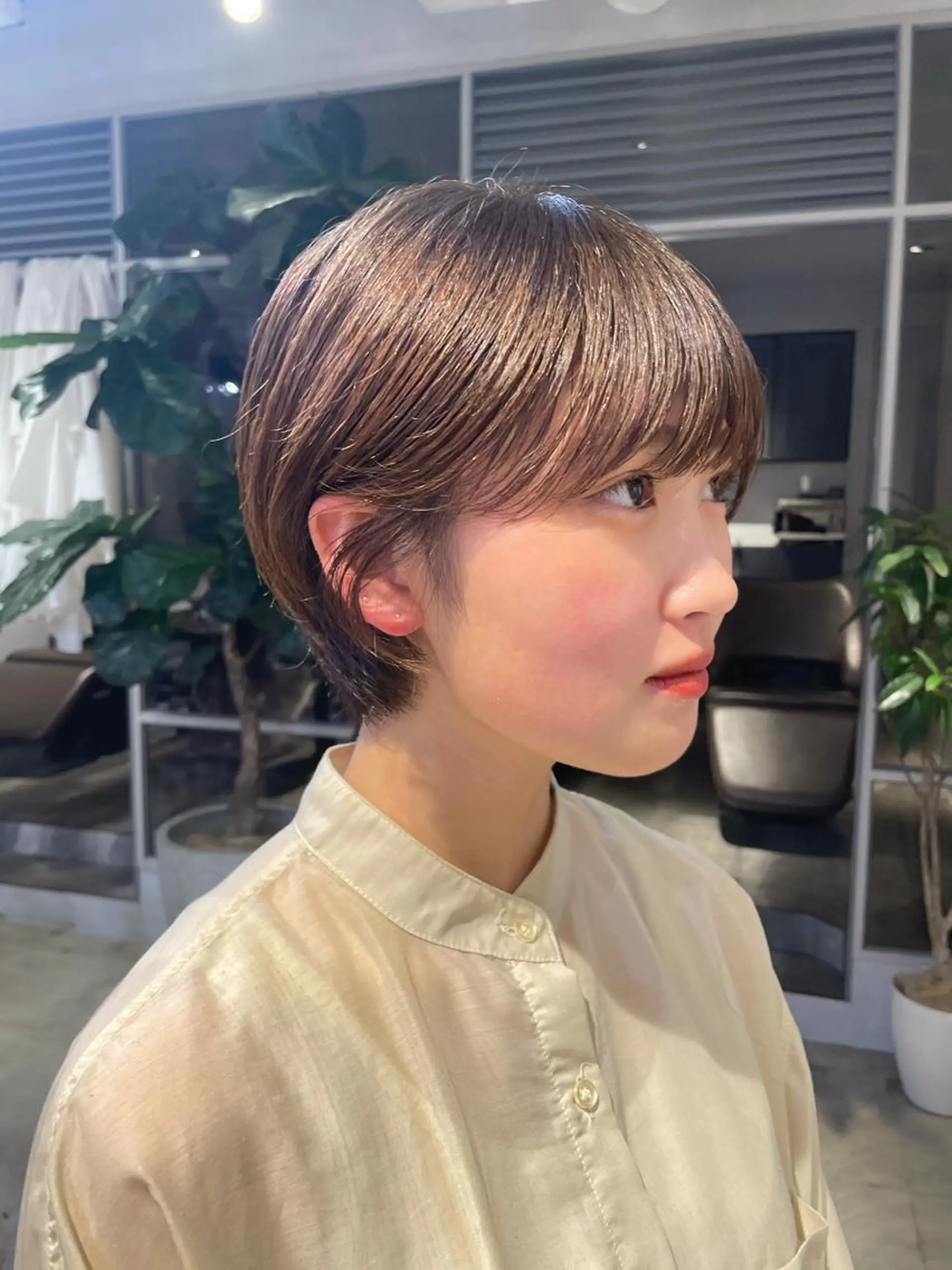 ショート カラー 斉藤 瑞恵のヘアスタイル