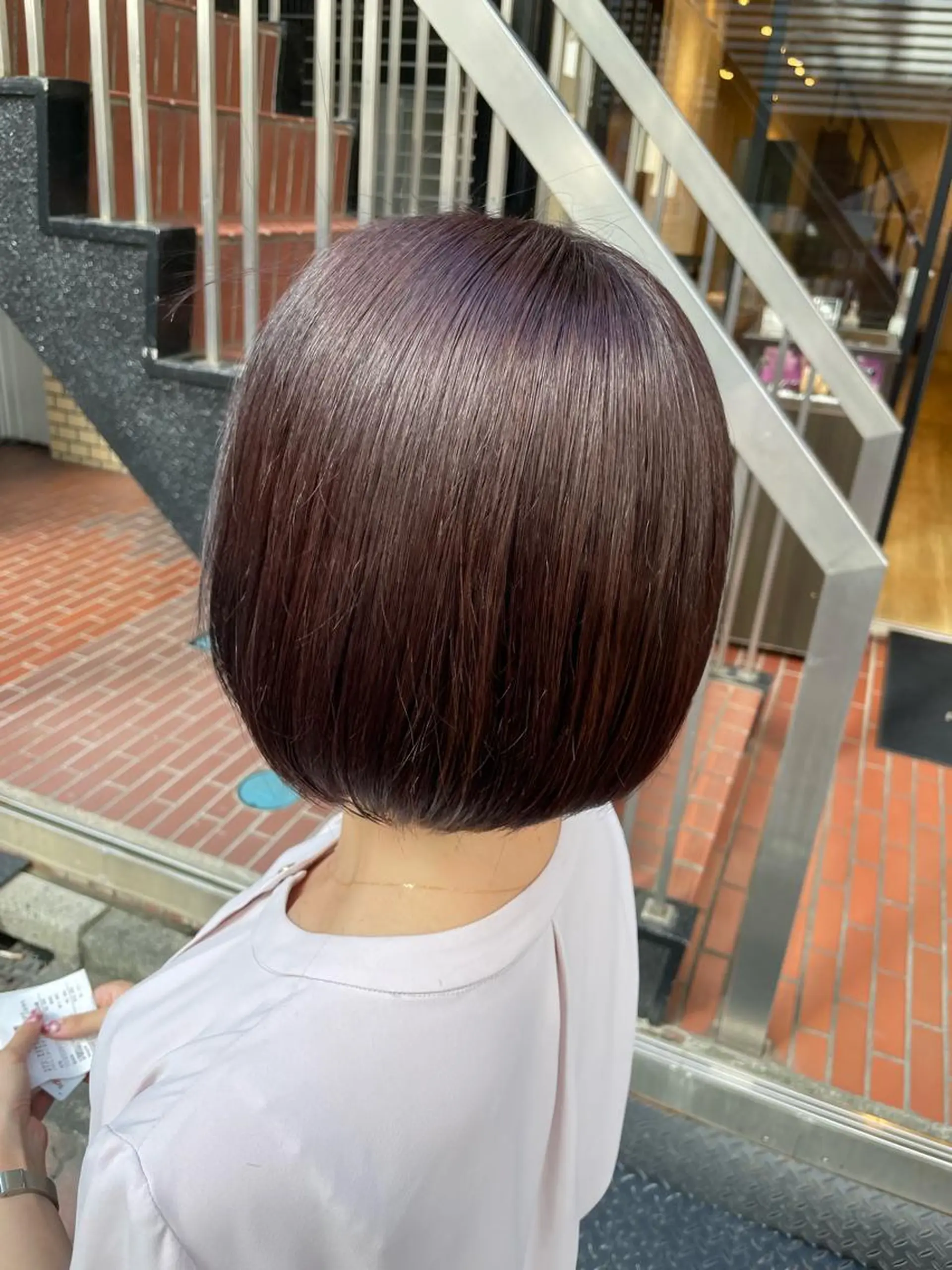 ショート カット ヘアカラー 縮毛矯正 トリートメント 断られる髪に答えを ♣️井上秀樹♠️のヘアスタイル