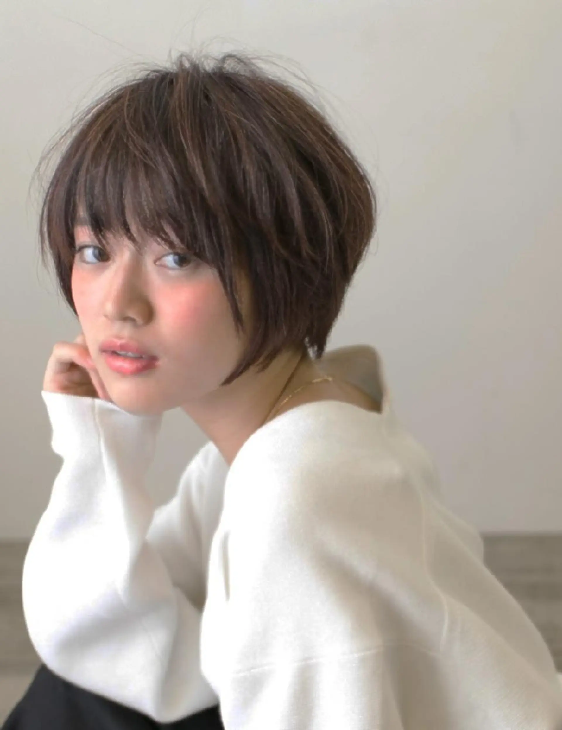 ショート ショートヘア カット ヘアカラー ✂デザインカット🐟 高評価✂戸崎俊成✂のヘアスタイル