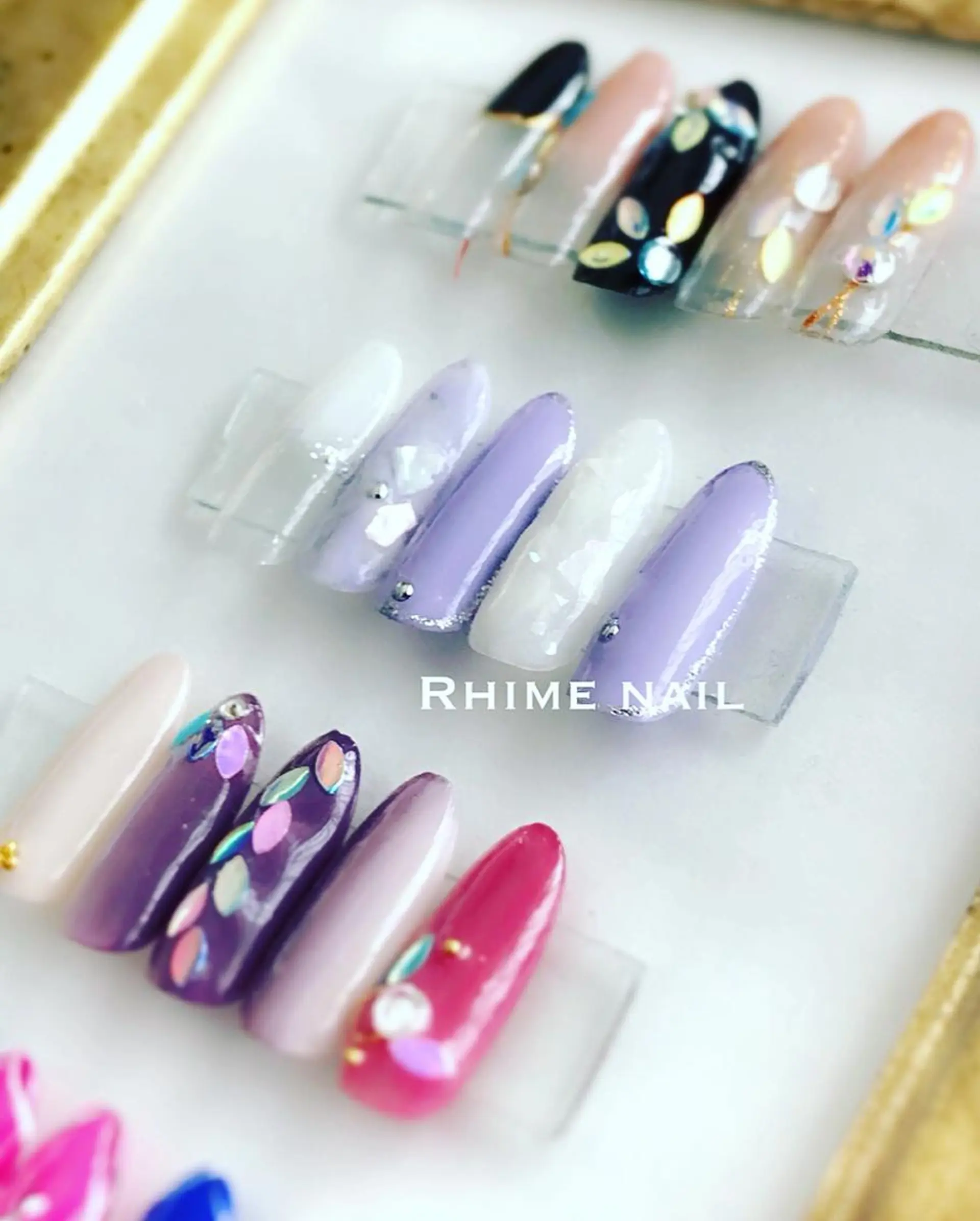 ネイル Rhime nail ライムネイルのネイルデザイン