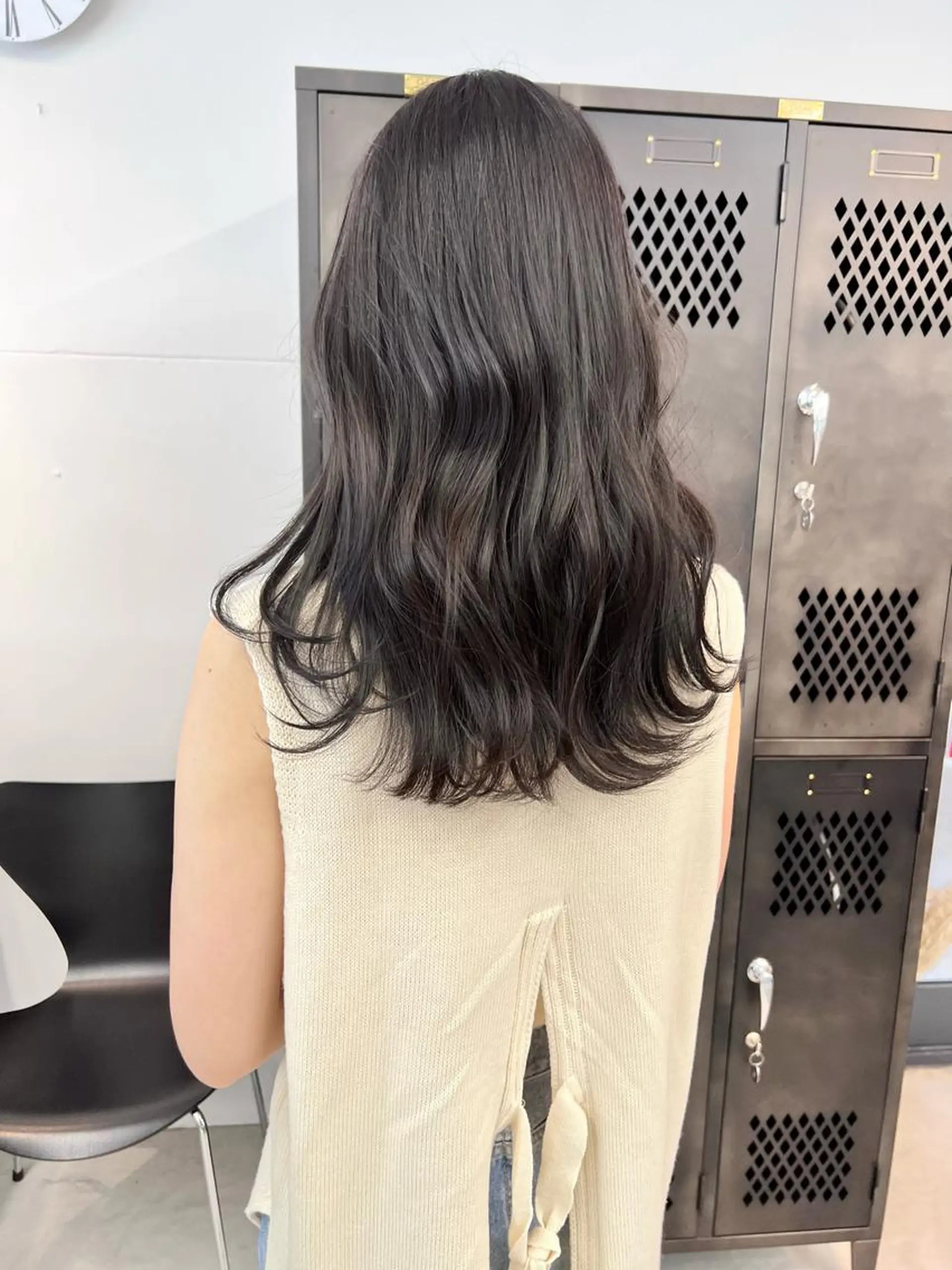 セミロング カラー ヘアカラー トリートメント 樫原裕二/レイヤー カット/透明感カラーのヘアスタイル