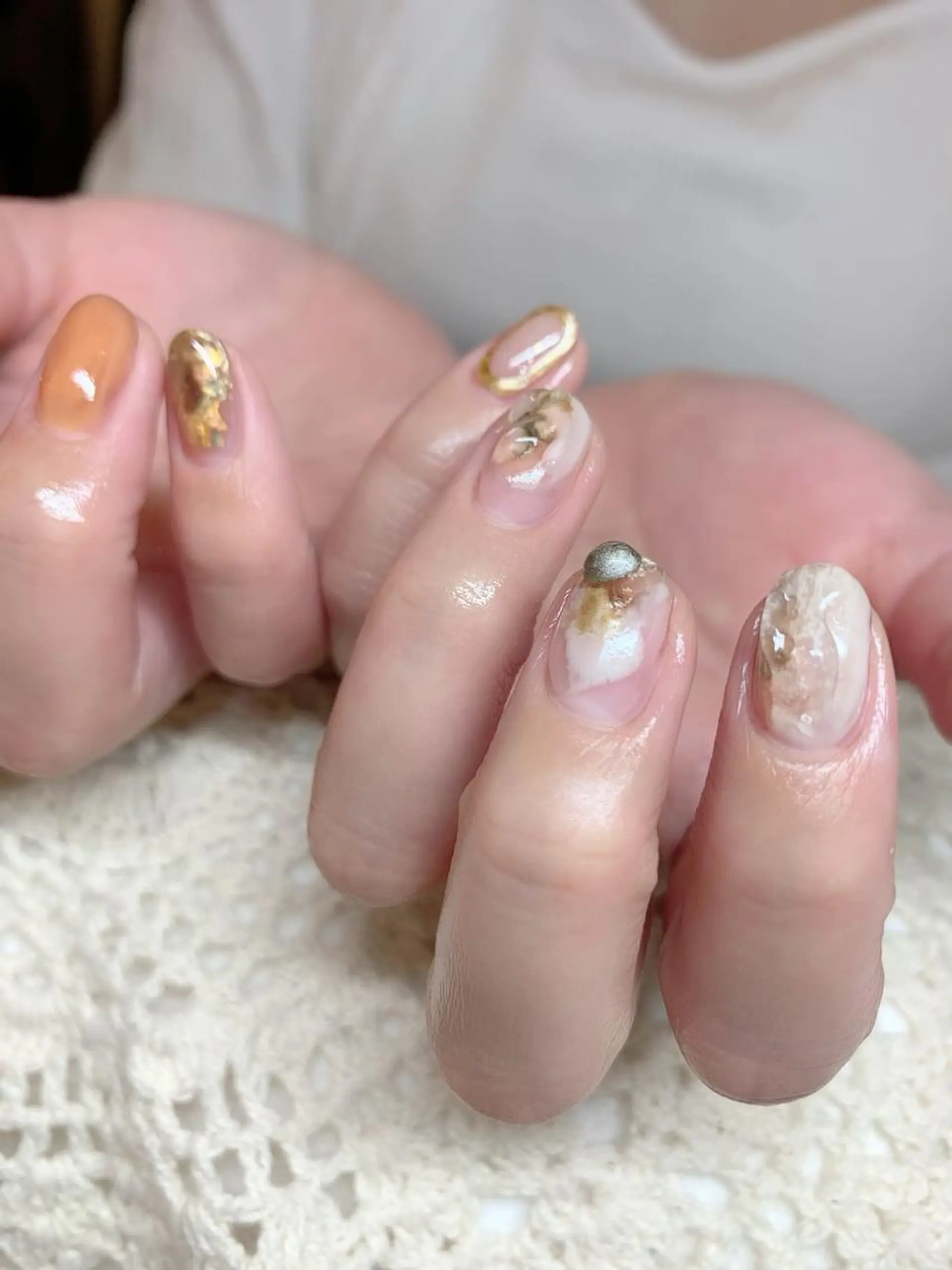 ネイル ハンドネイル Nail salon viewt55☺︎のネイルデザイン