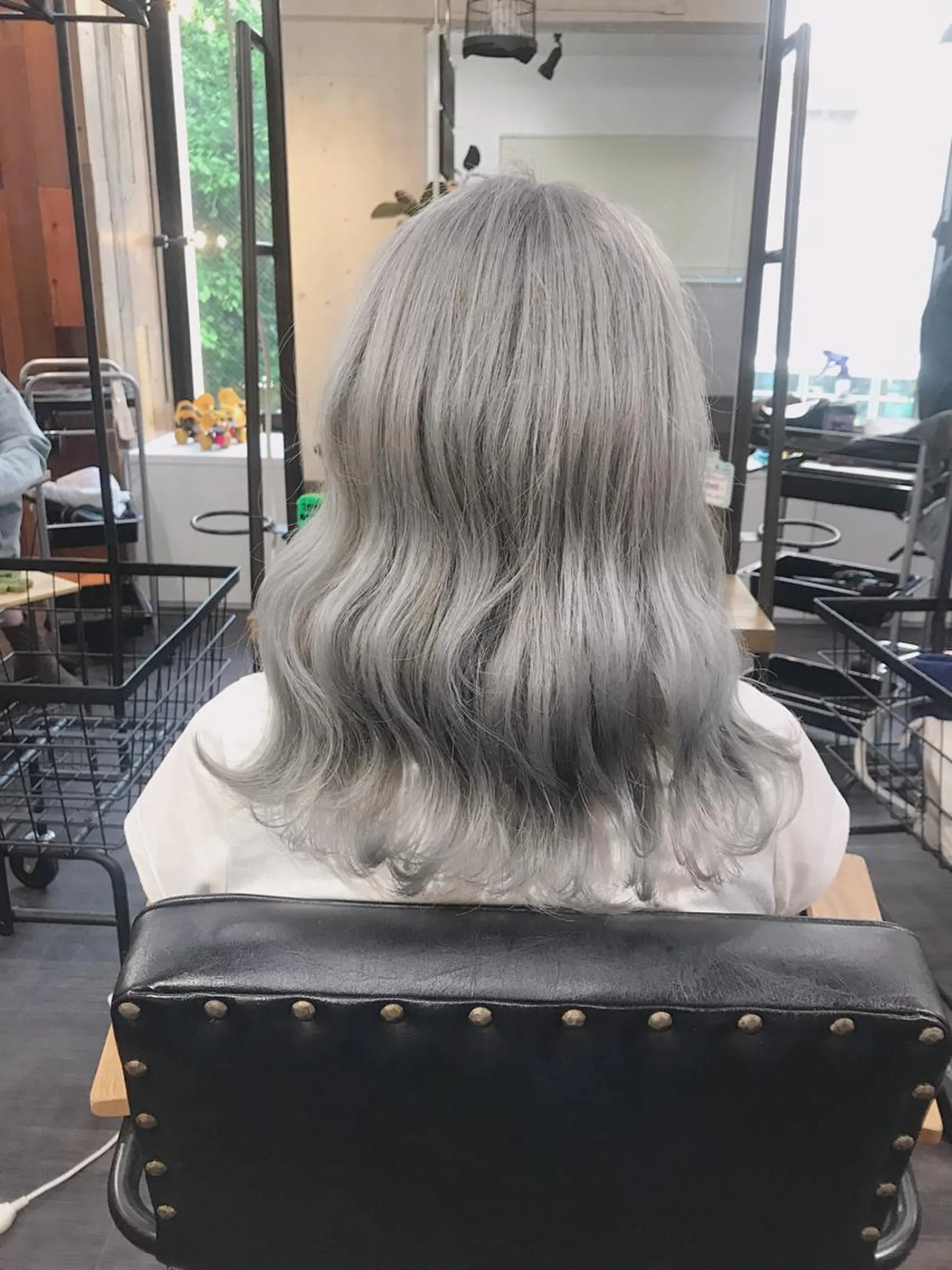 ミディアム 家田 竜のヘアスタイル