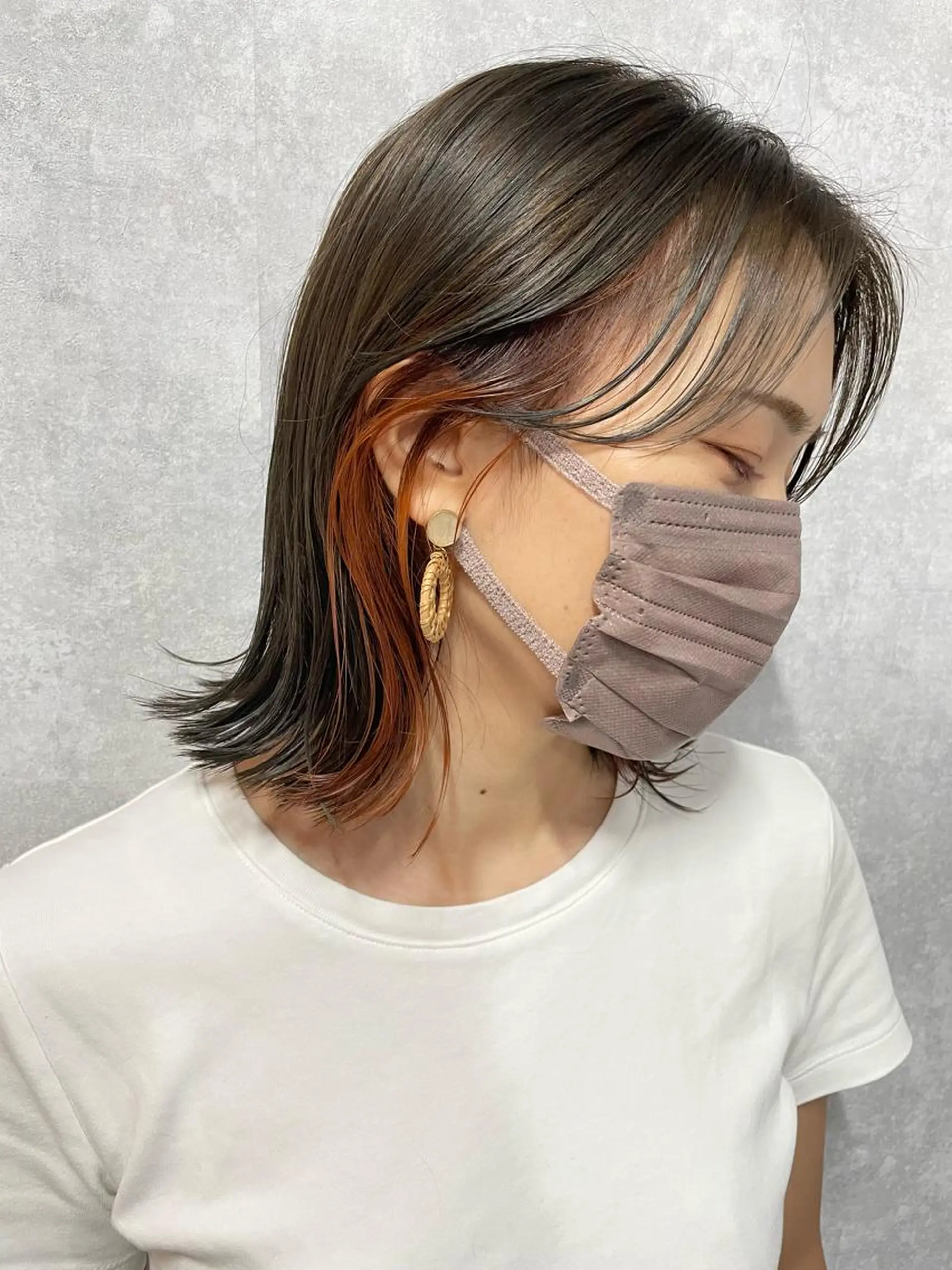 ショート 切りっぱなしボブ ショートボブ ハンサムショート 丸みショート アッシュ モテ髪/ボブ/ショー ト/アダチフウトのヘアスタイル