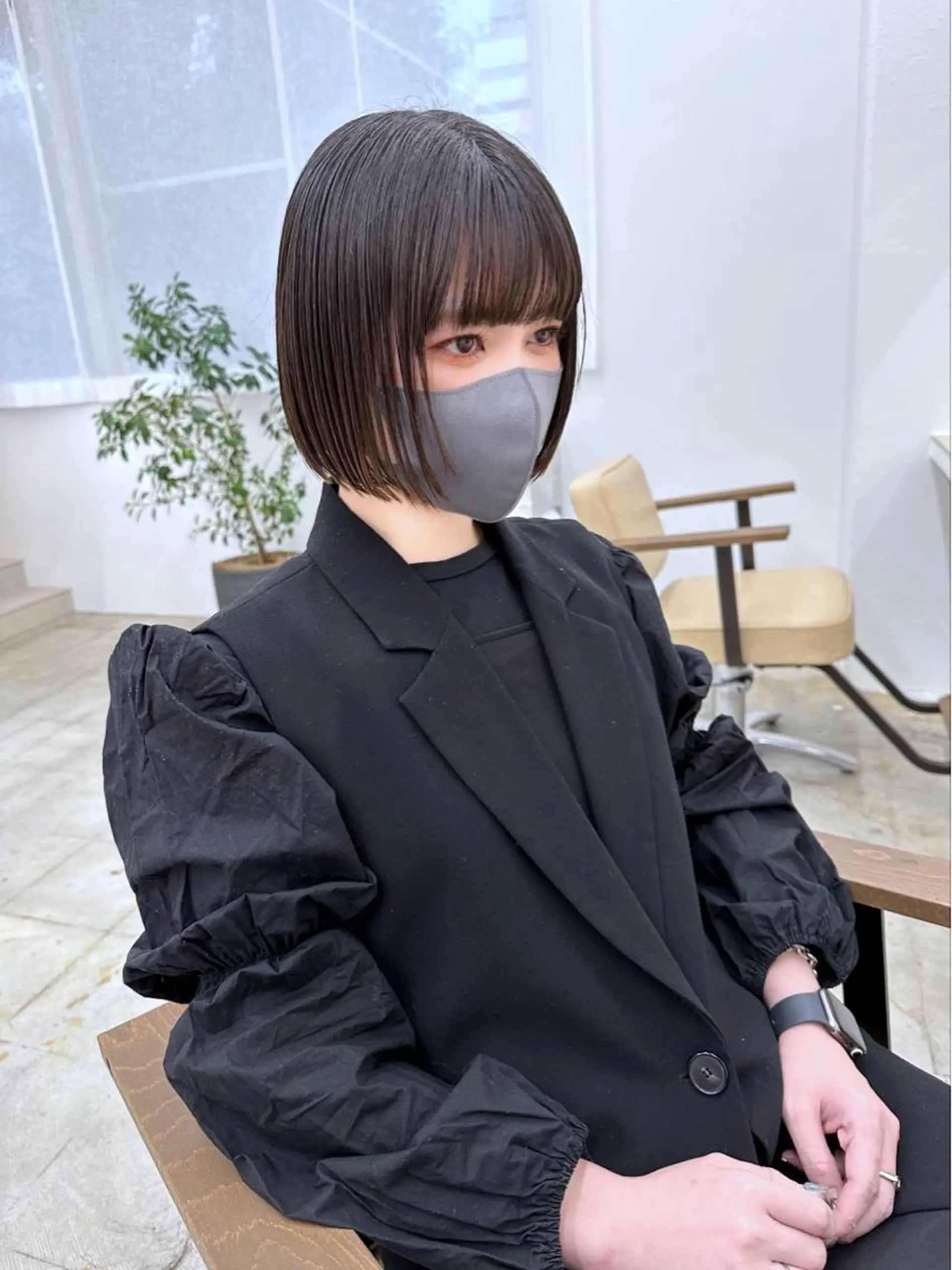 ミディアム カット トリートメント マンツーマン施術🦋 ayajuのヘアスタイル