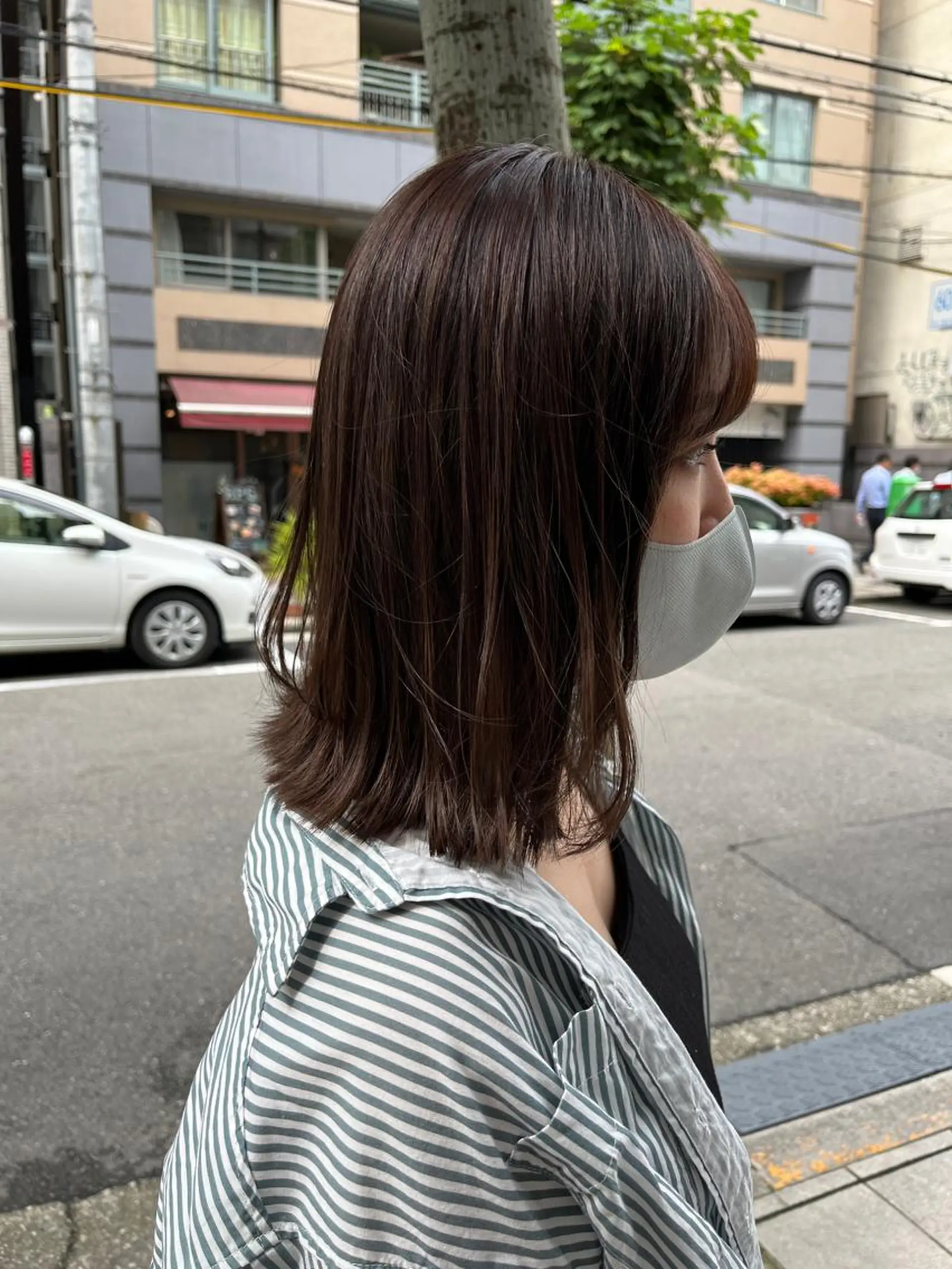 ミディアム 韓国好き🇰🇷 美容師MIKUのヘアスタイル