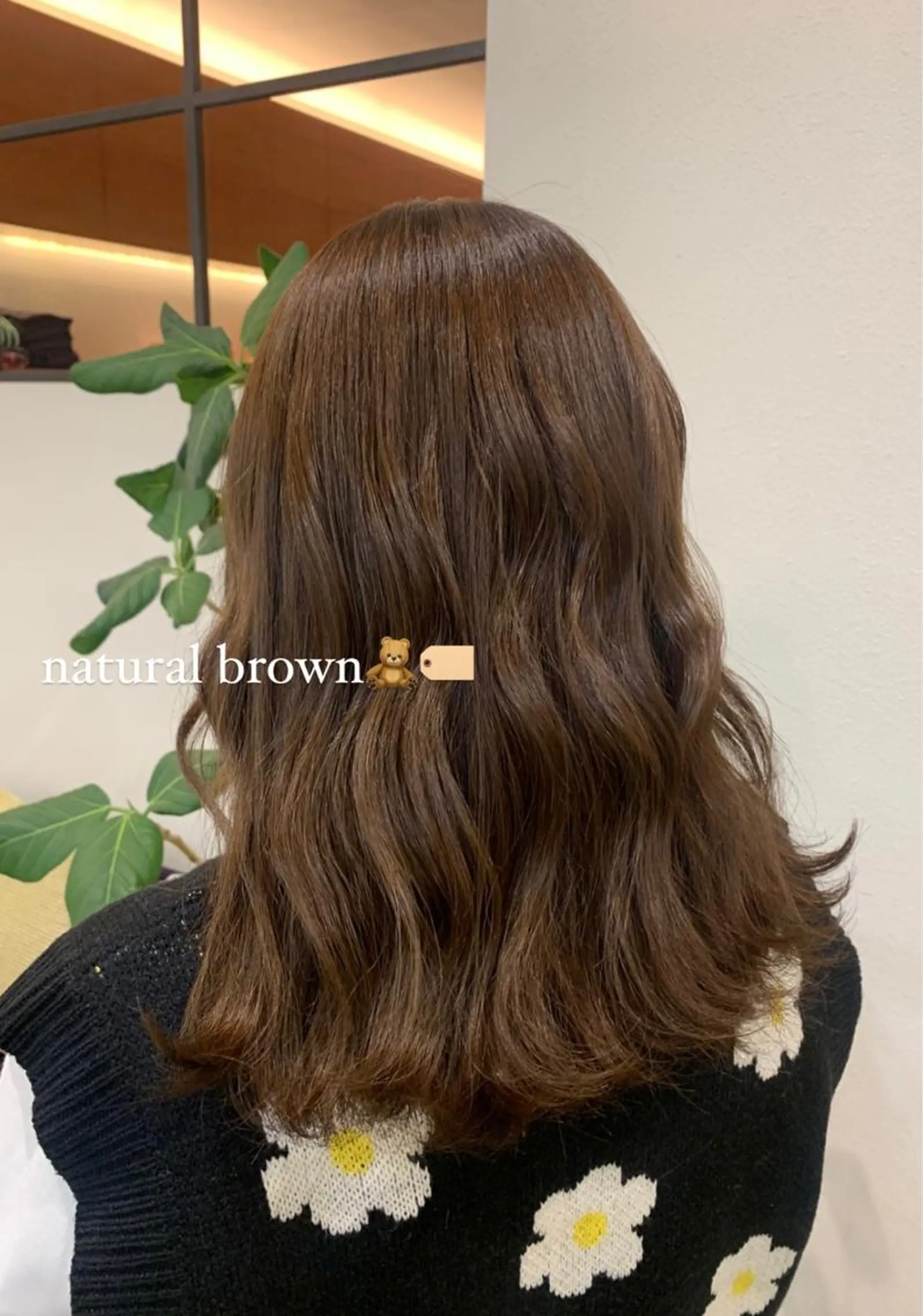 ミディアム カラー natsu/梅田 /透明感/艶髪のヘアスタイル