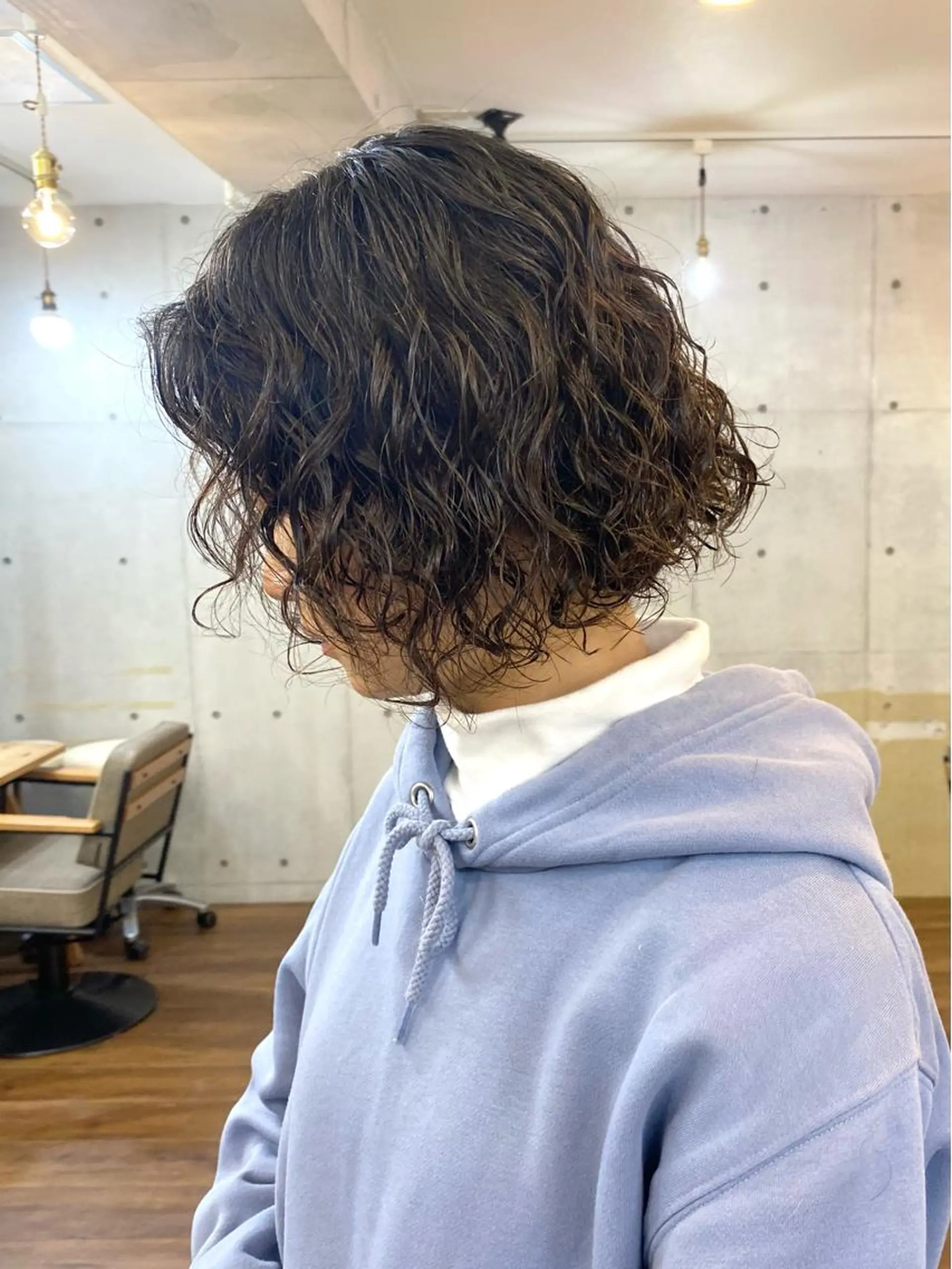 ミディアム パーマ レイヤー/パーマ /ウルフ/nabeのヘアスタイル