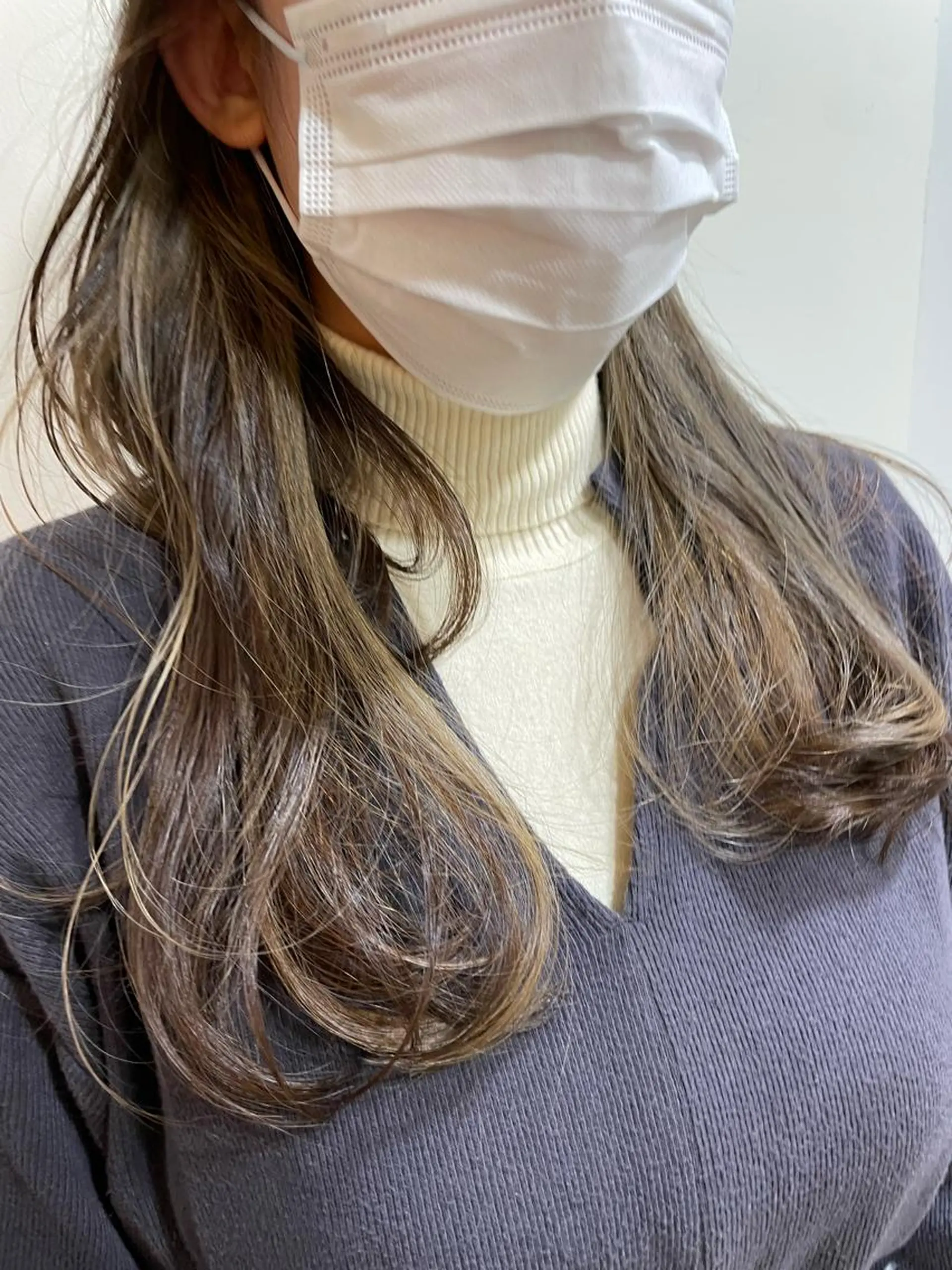 ミディアム カラー カット ヘアカラー トリートメント レイヤー/似合わせ TAKUYAのヘアスタイル