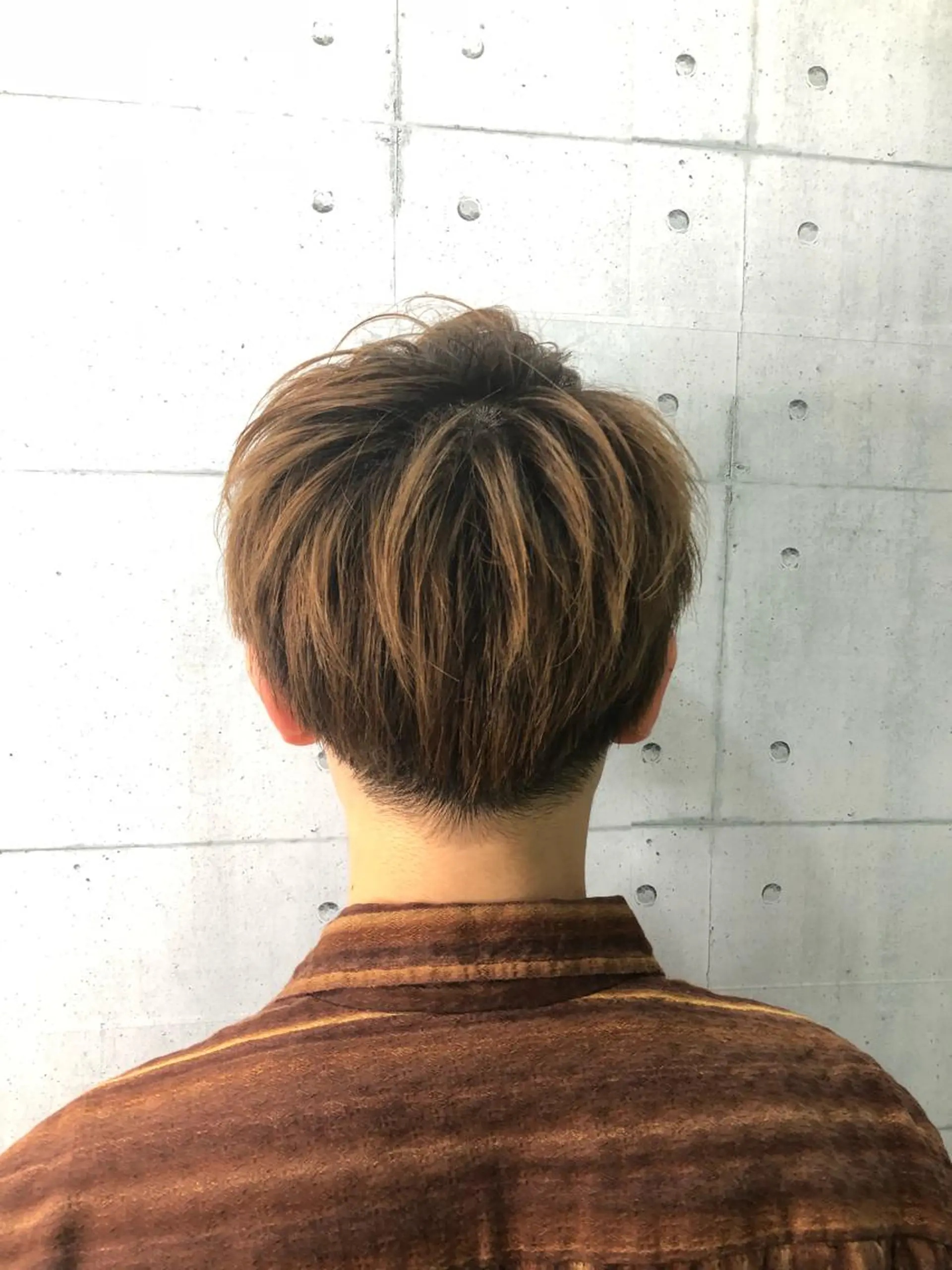 ショート メンズ マッシュ ショートヘア カット 北脇 健治のヘアスタイル