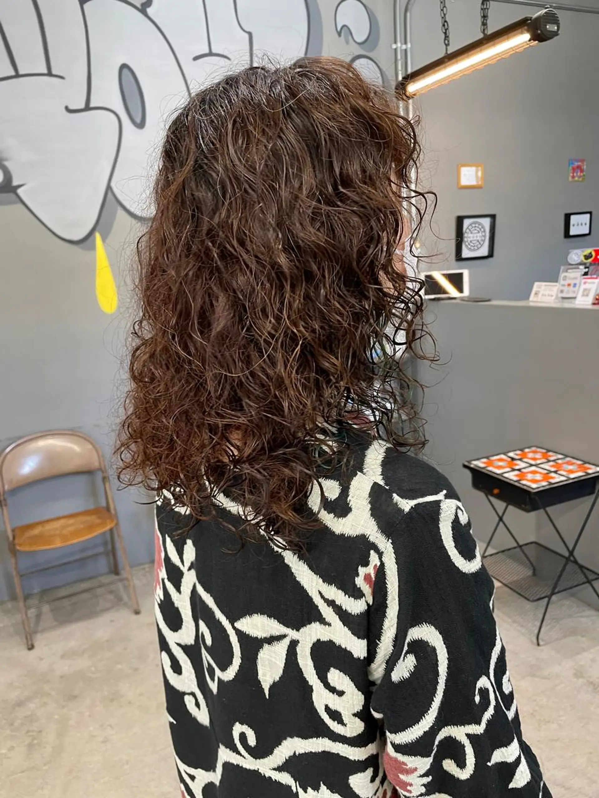 ロング パーマ メンズ専門サロン wokeのヘアスタイル