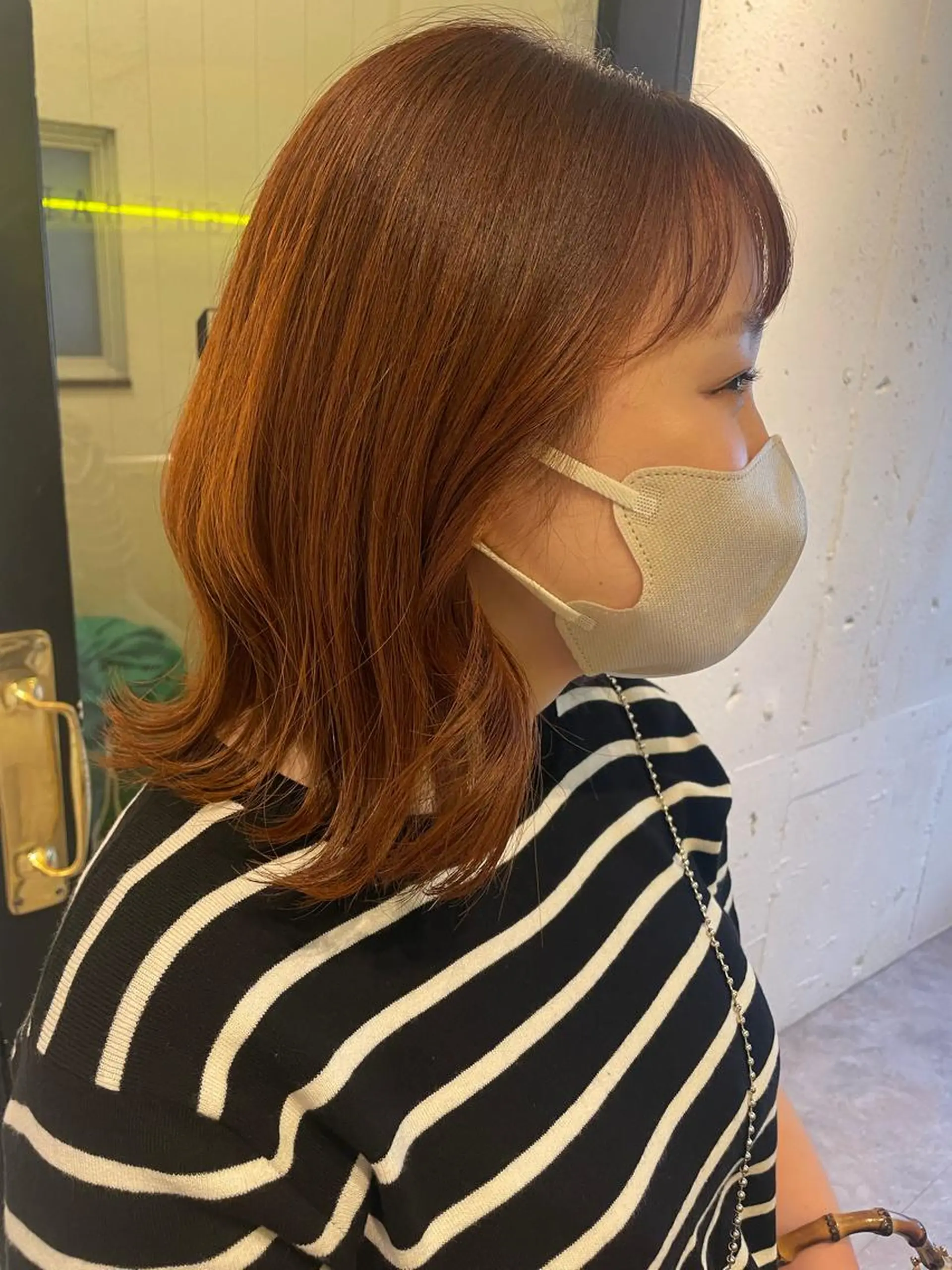 ミディアム カラー ヘアカラー トリートメント hisano / ハイトーン･透明感のヘアスタイル