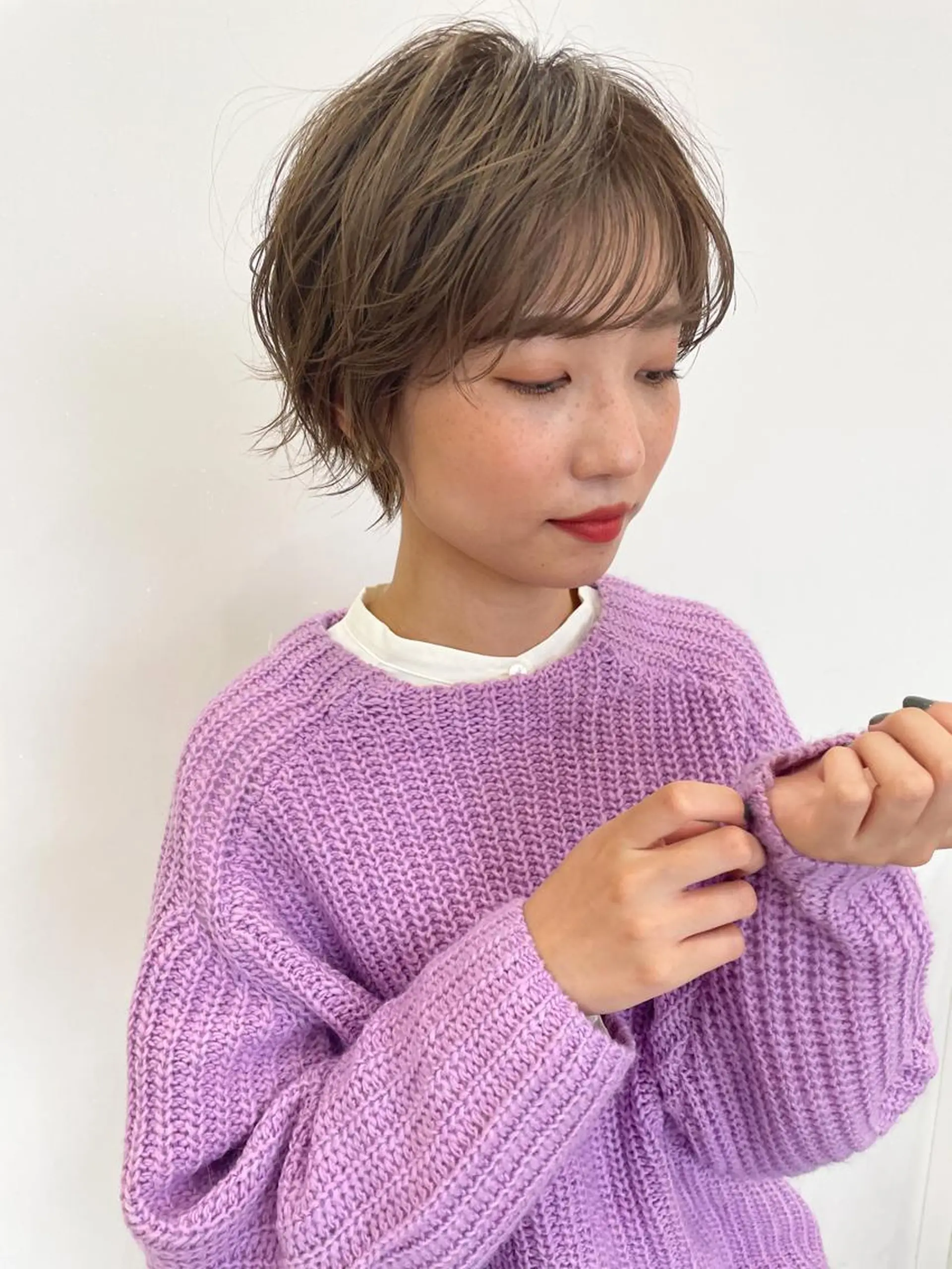 ショート カット ヘアカラー トリートメント SAKURA✨ ショート/ボブのヘアスタイル