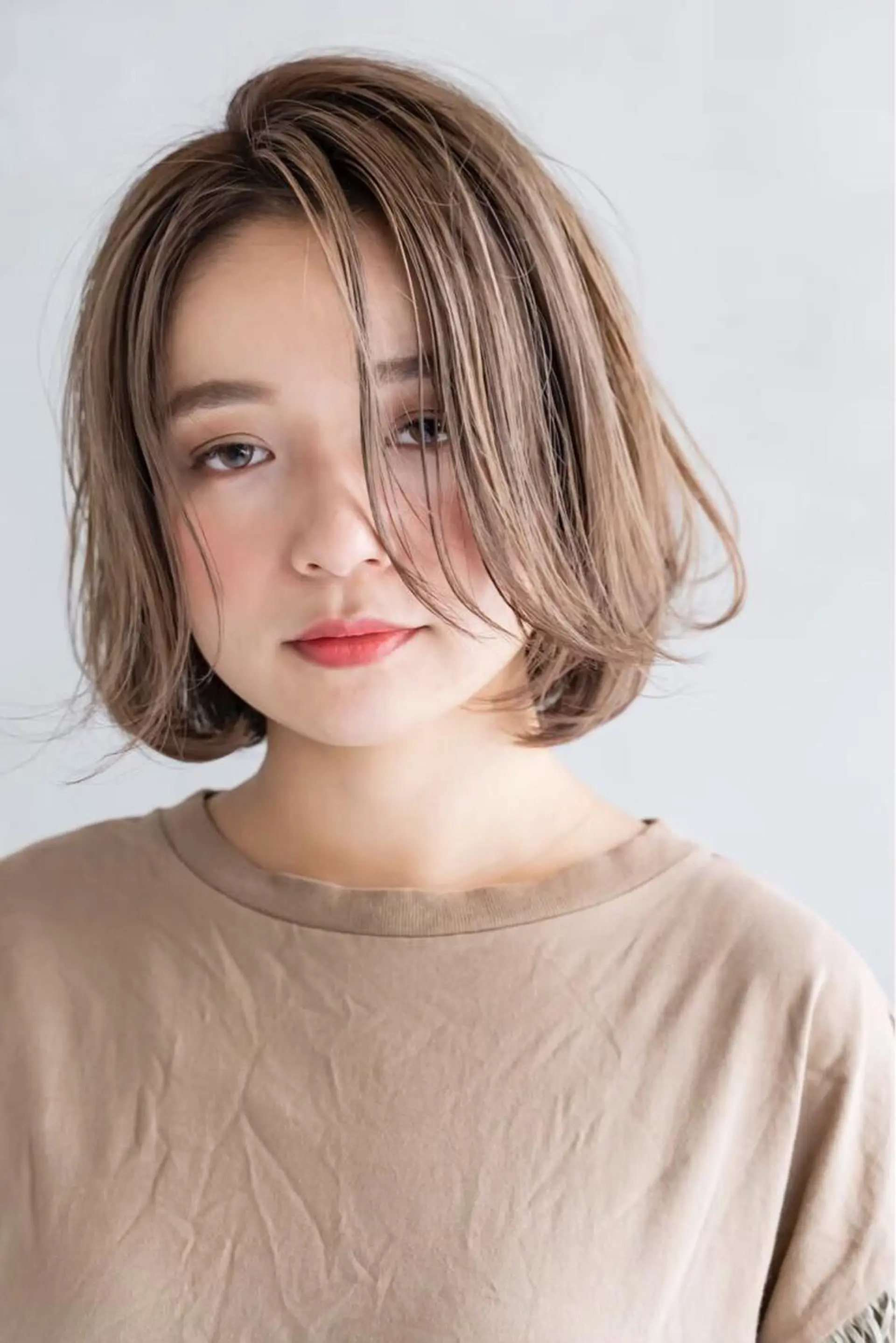 ミディアム カラー ヘアカラー トリートメント ヘアセット 💘透明感カラー💘 沖本 将宏のヘアスタイル