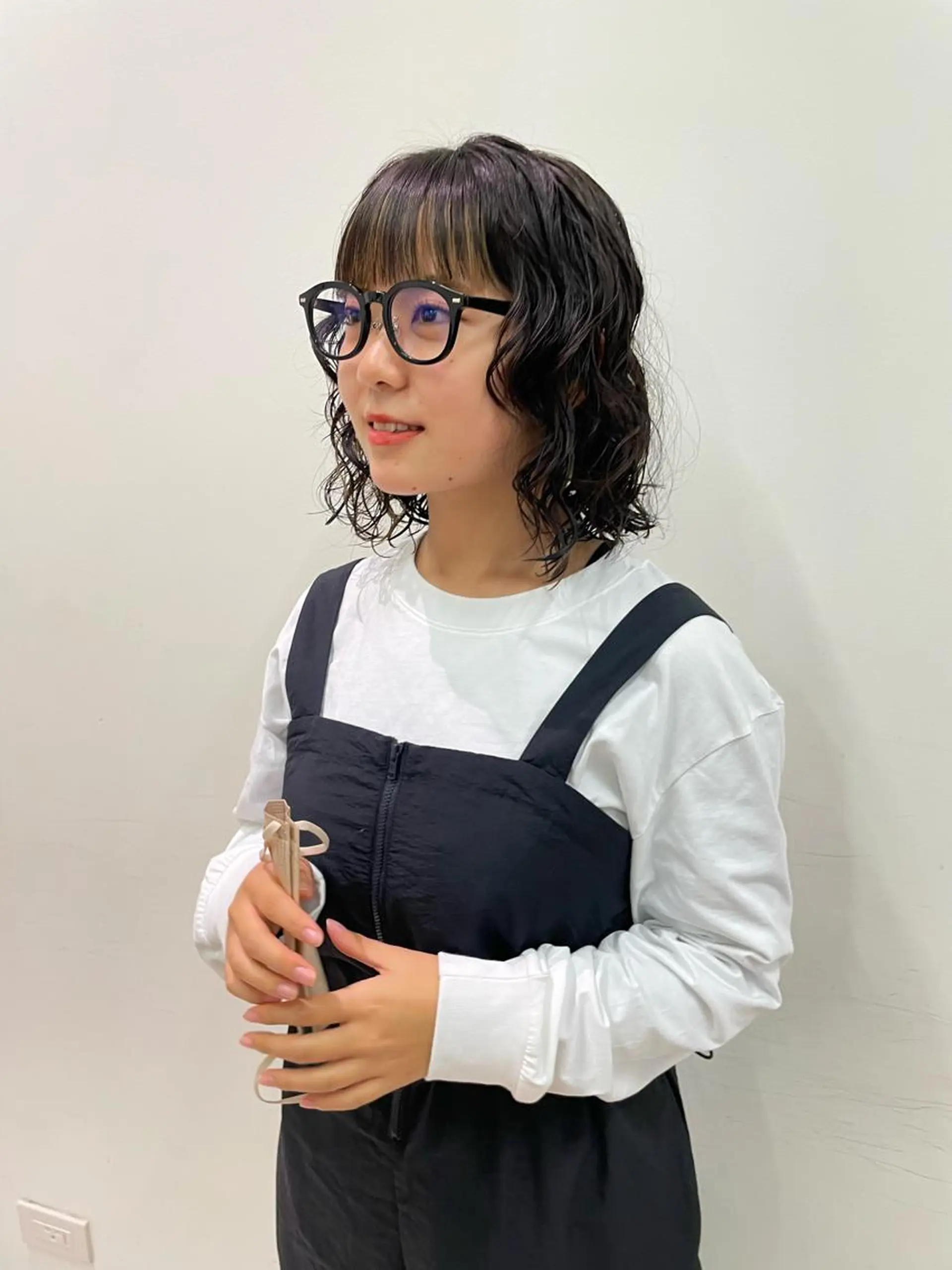 ショート カラー パーマ キッズ オトナヘア🌸 harukaのヘアスタイル