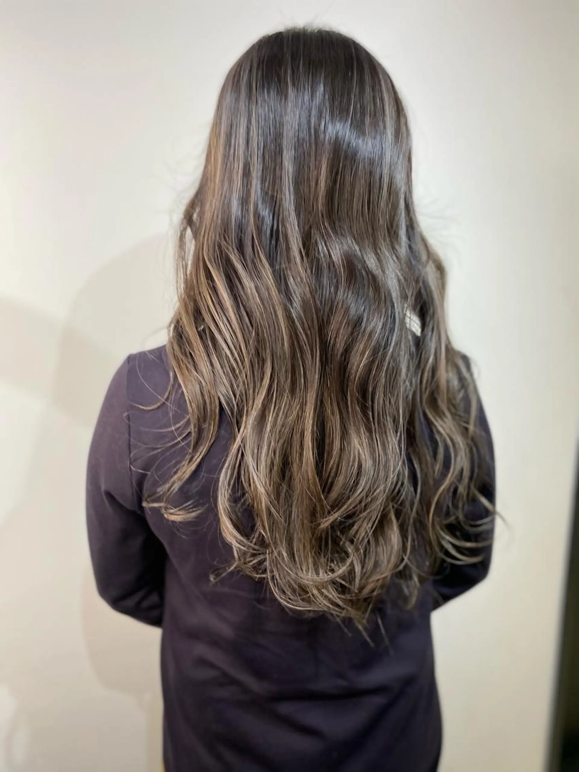 ロング カラー ヘアカラー トリートメント opus 店長大和 レイヤー/赤み消しのヘアスタイル