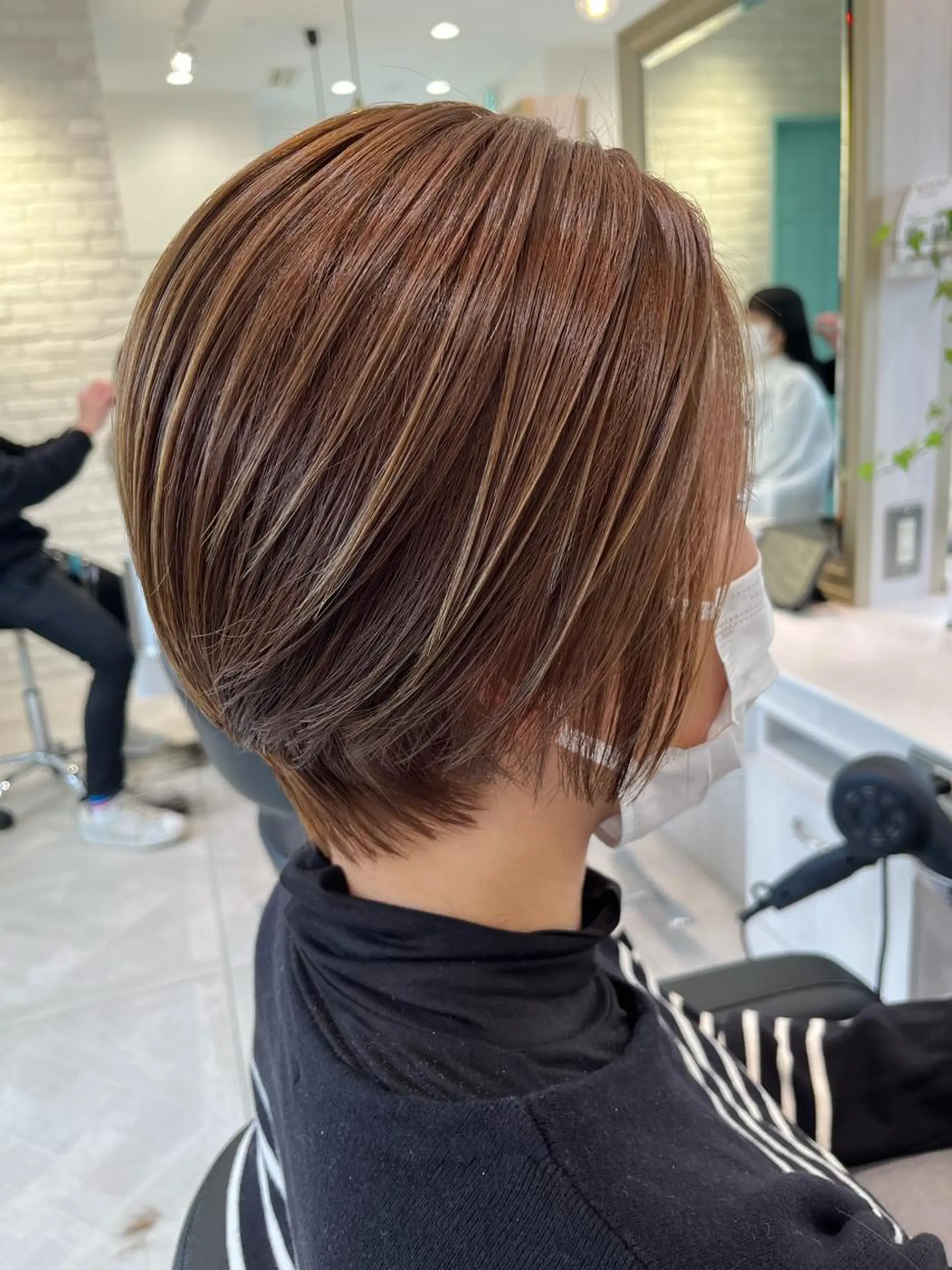 ショート カラー イルミナカラー 🥇メンズ特化 伊東輝のヘアスタイル