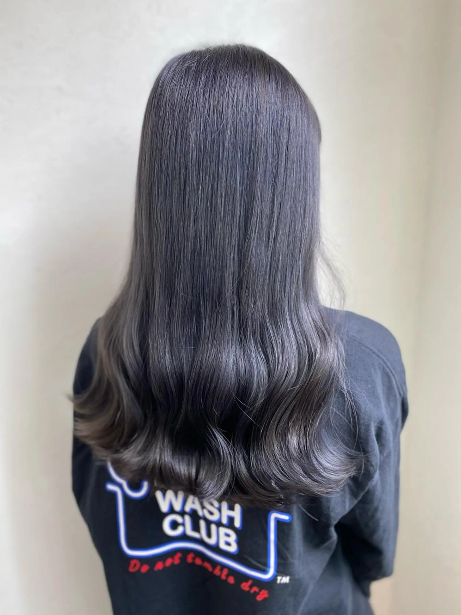 ロング パープルカラー ヘアカラー トリートメント 💓永坂　美由紀💓 Aujuaソムリエのヘアスタイル