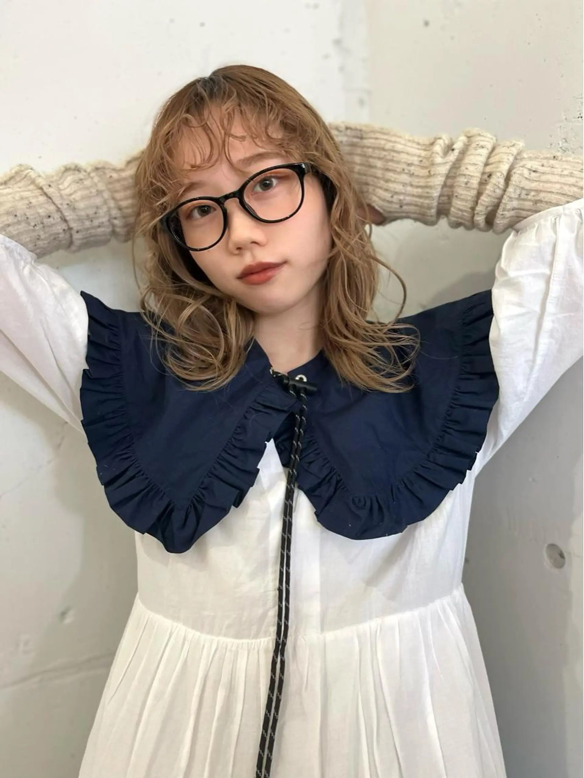 ミディアム カット ヘアカラー ♡FERIA桃山台 サイトウ ユウ♡のヘアスタイル