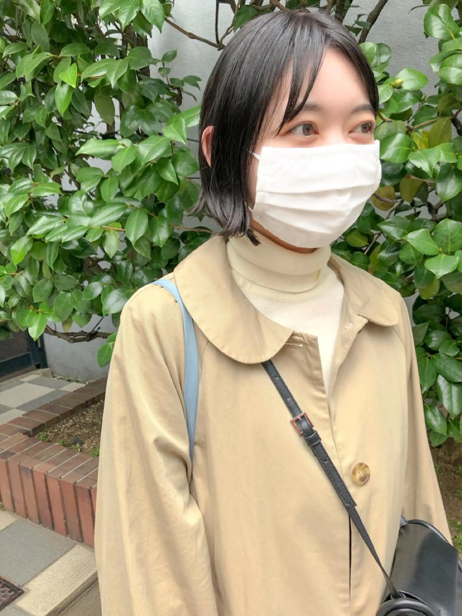 ショート カラー 長井 美佳のヘアスタイル