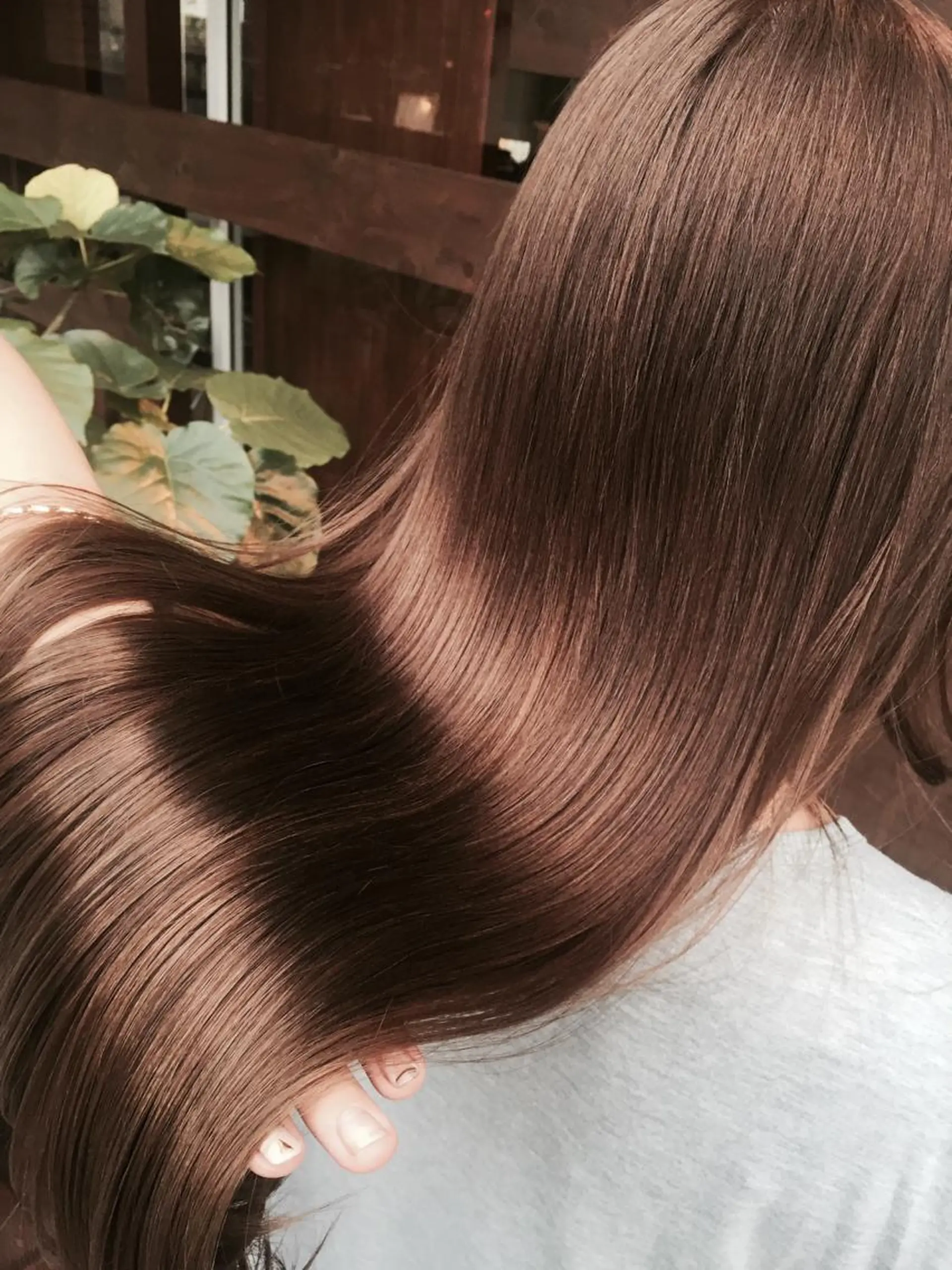 ロング カラー 坂本 達彦のヘアスタイル