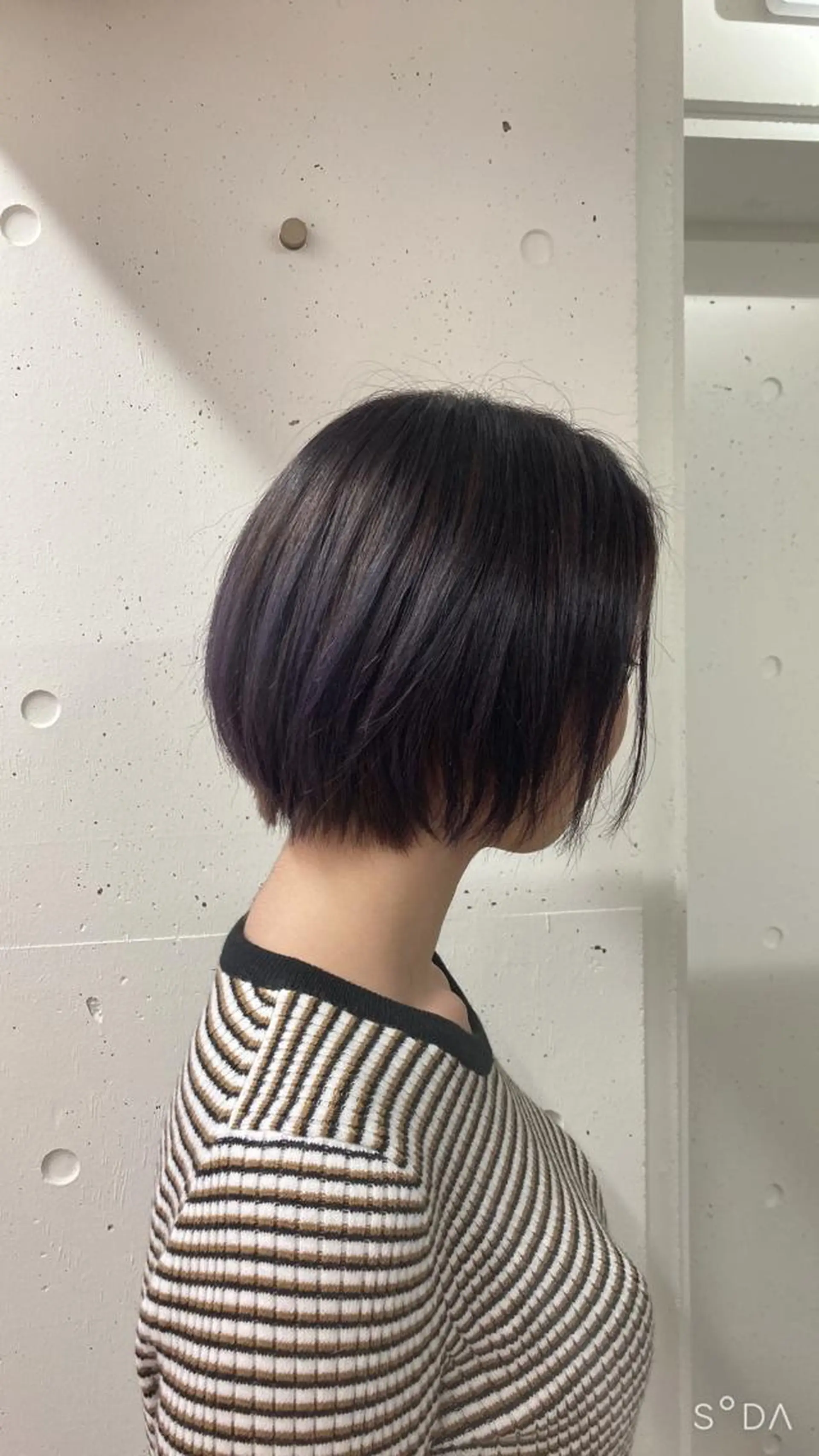 ショート カラー グレージュ ラベンダーカラー ラベンダーグレージュ ラベンダーグレー 🦄💒💓齎藤 七海子🦄💒💓の眉毛・アイブロウイメージ