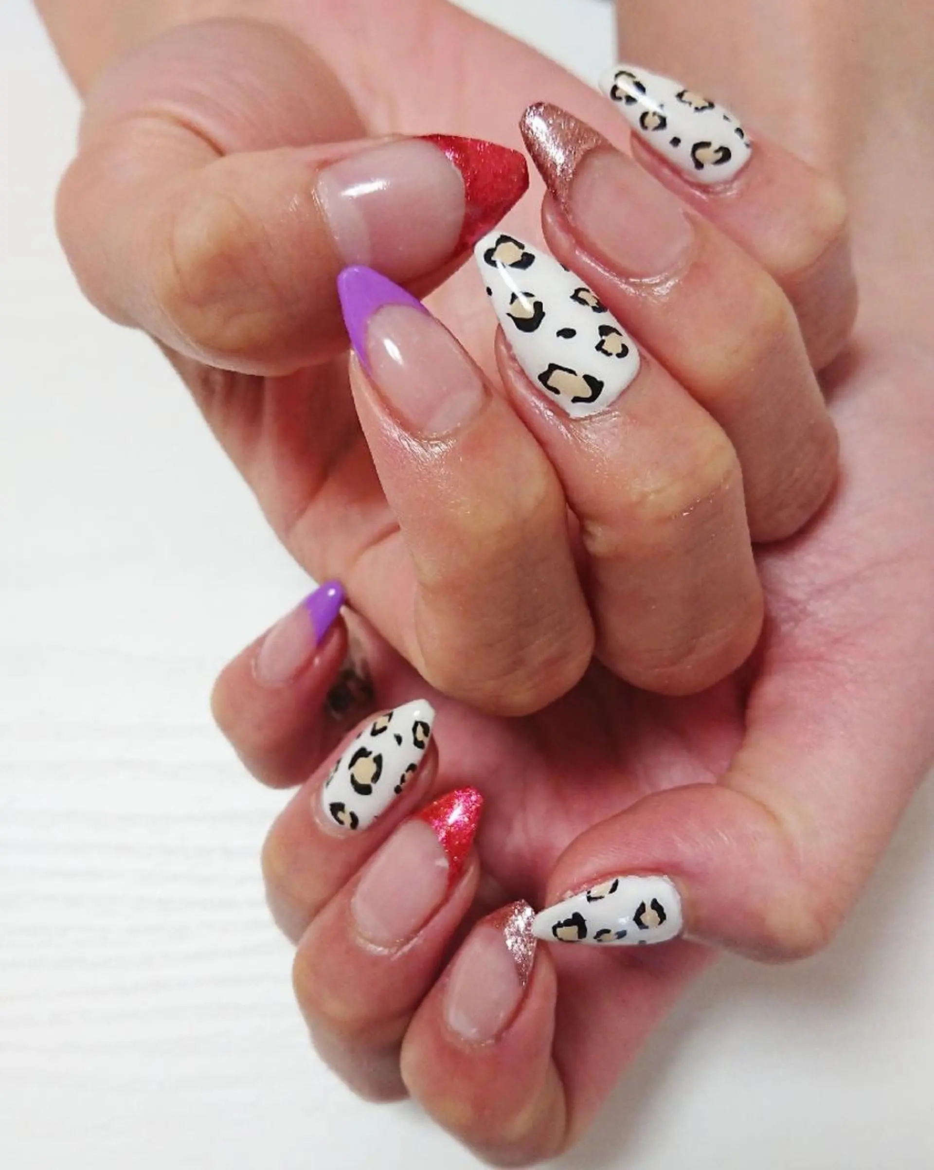 ネイル アニマル柄 ハンドネイル Lilith Nailのネイルデザイン