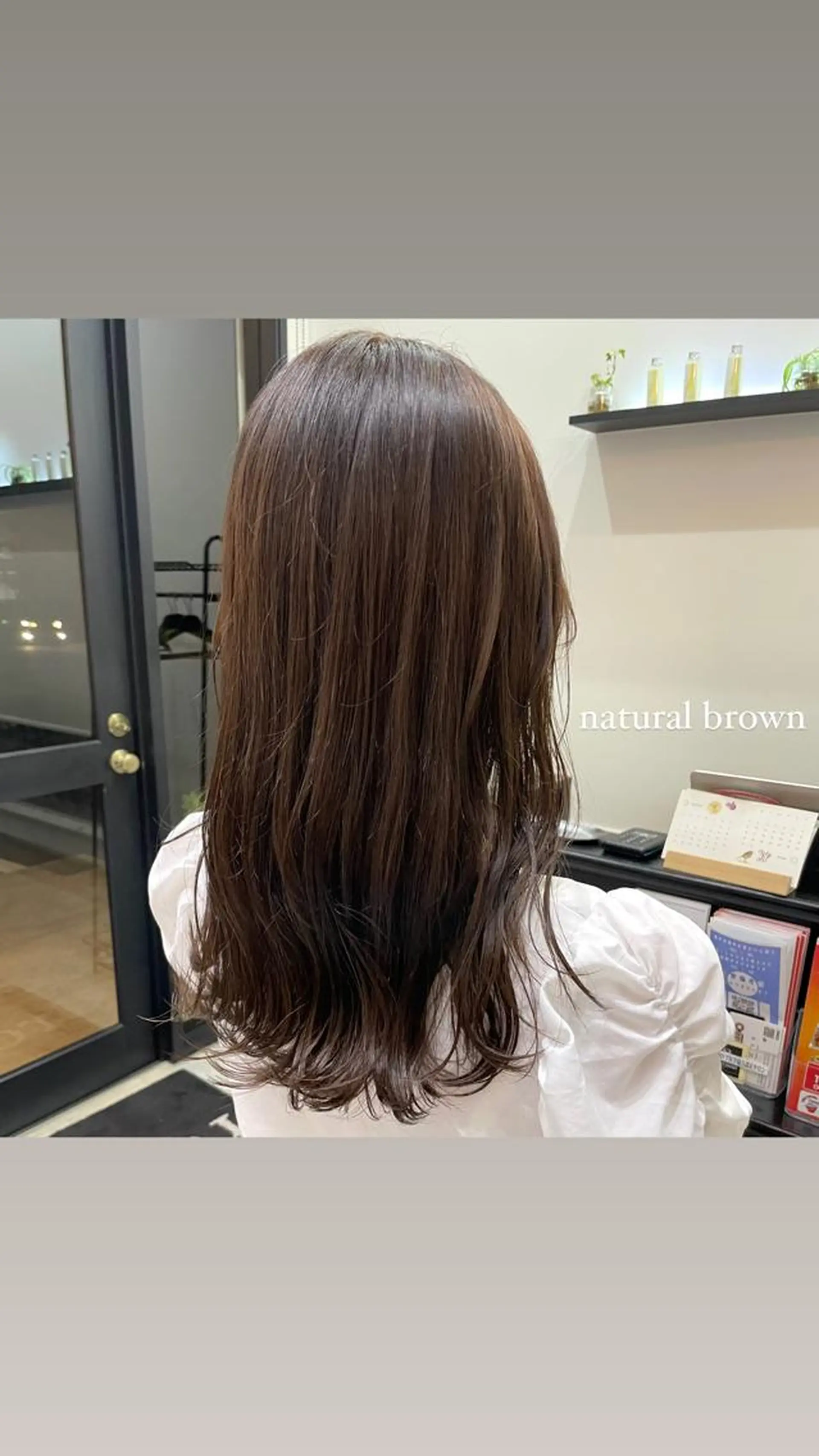 ロング カラー recipe 黒木 彩那のヘアスタイル