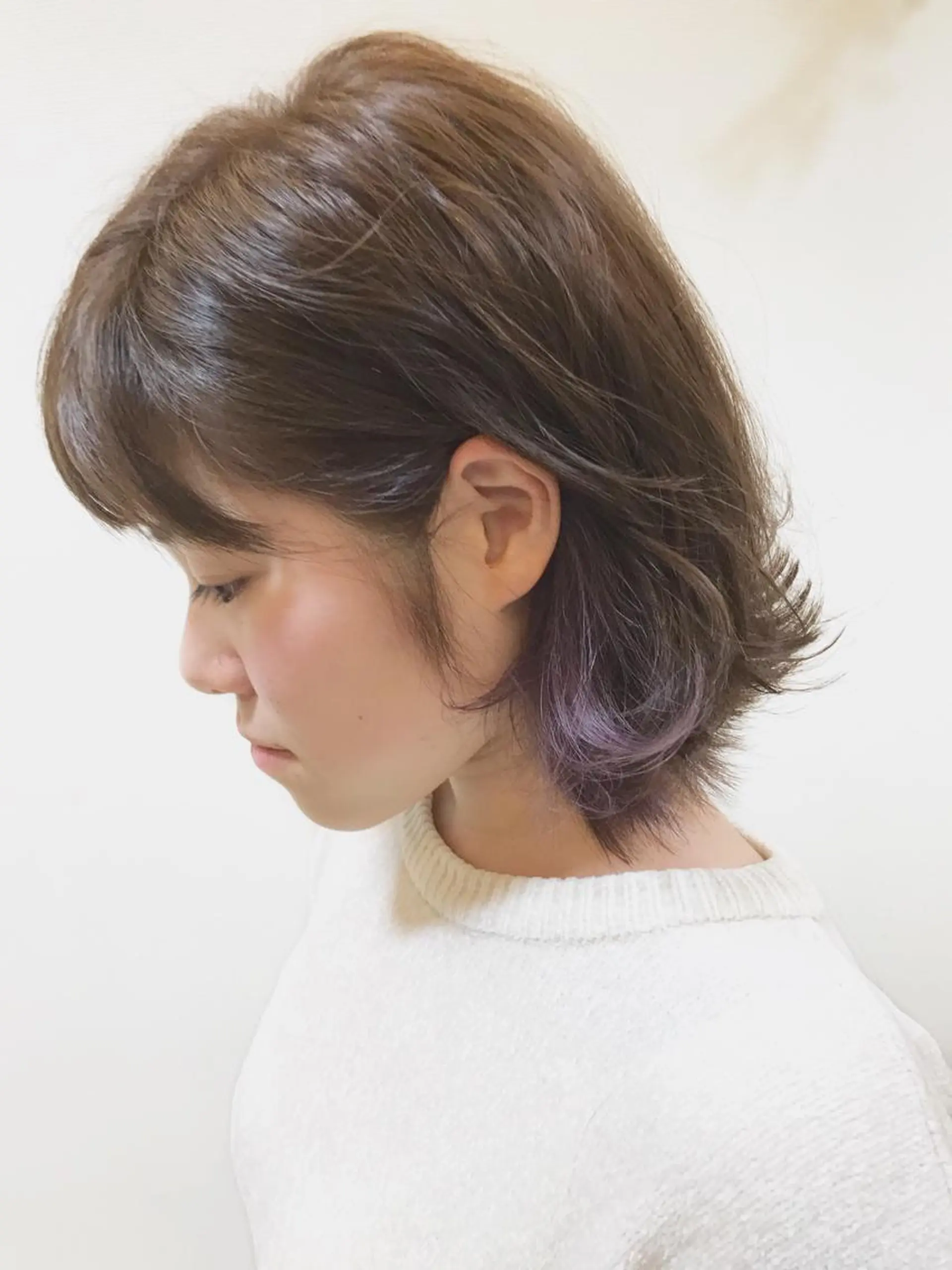 ミディアム カラー 北川 泰之のヘアスタイル