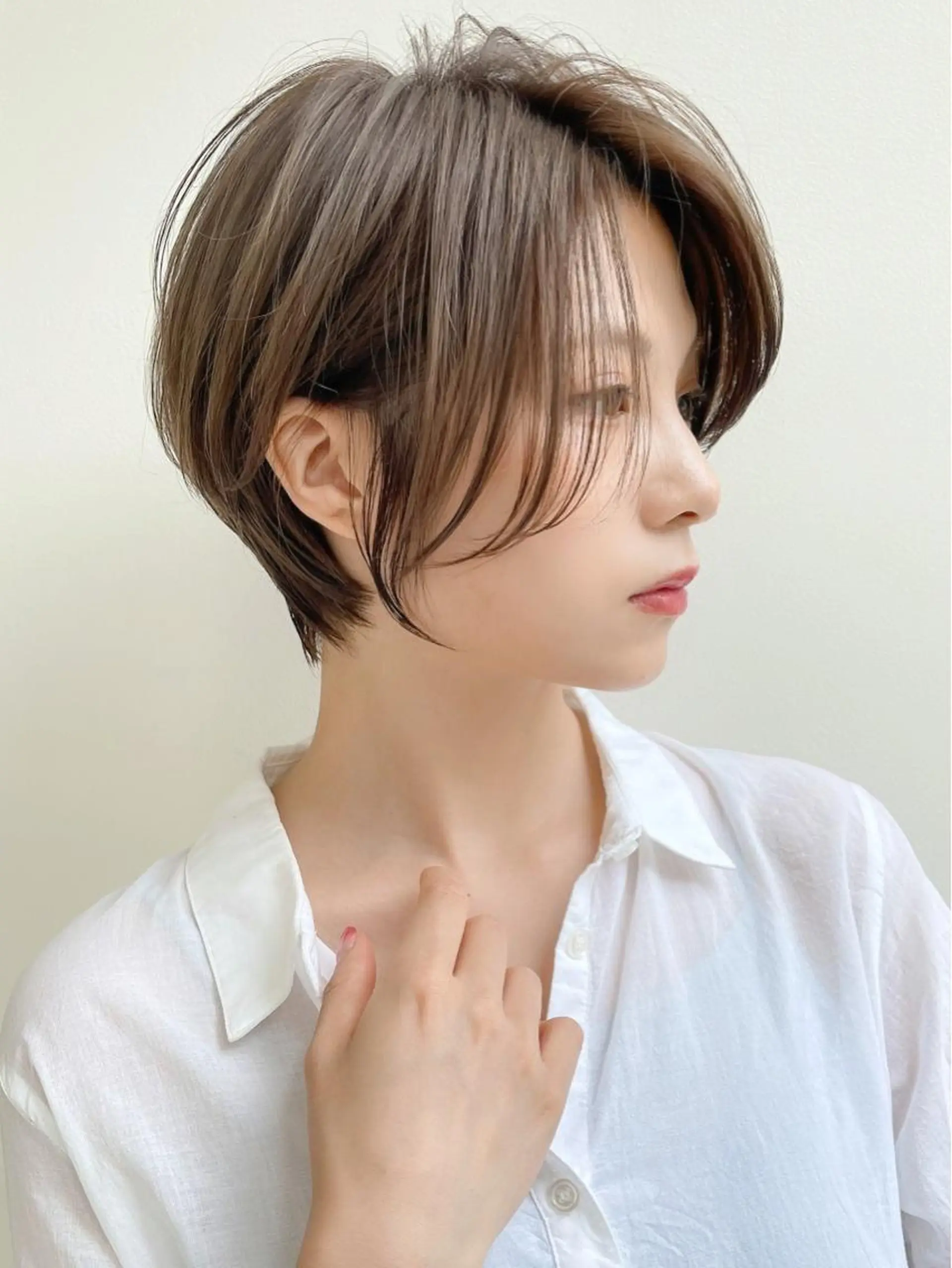 ショート カラー 宮本 聖希のヘアスタイル